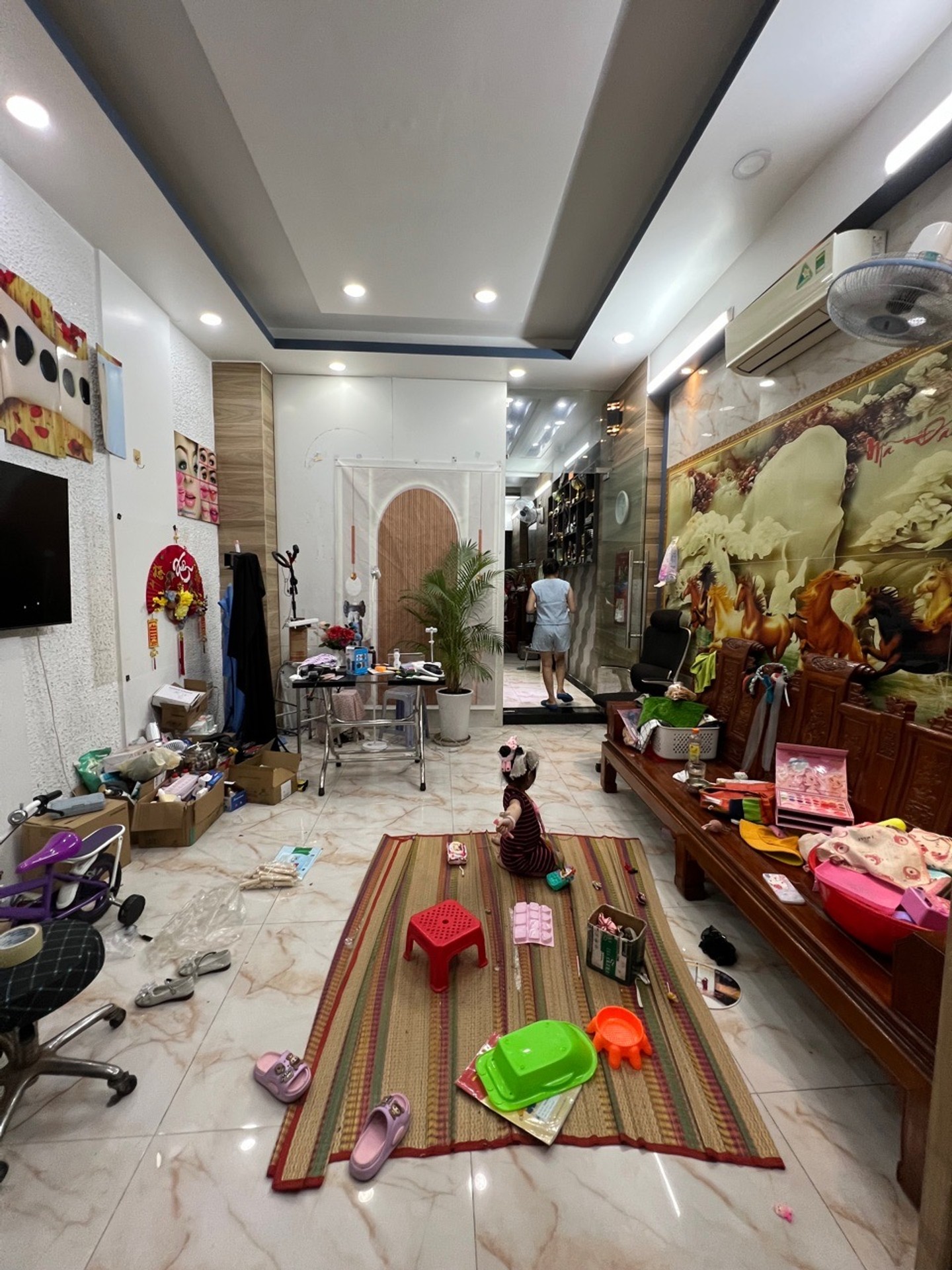 Bán nhà 4 tầng xây BTCT, Võ Văn Vân, xã Tân Vĩnh Lộc, Bình Chánh, diện tích 68m2, giá 5.4 tỷ