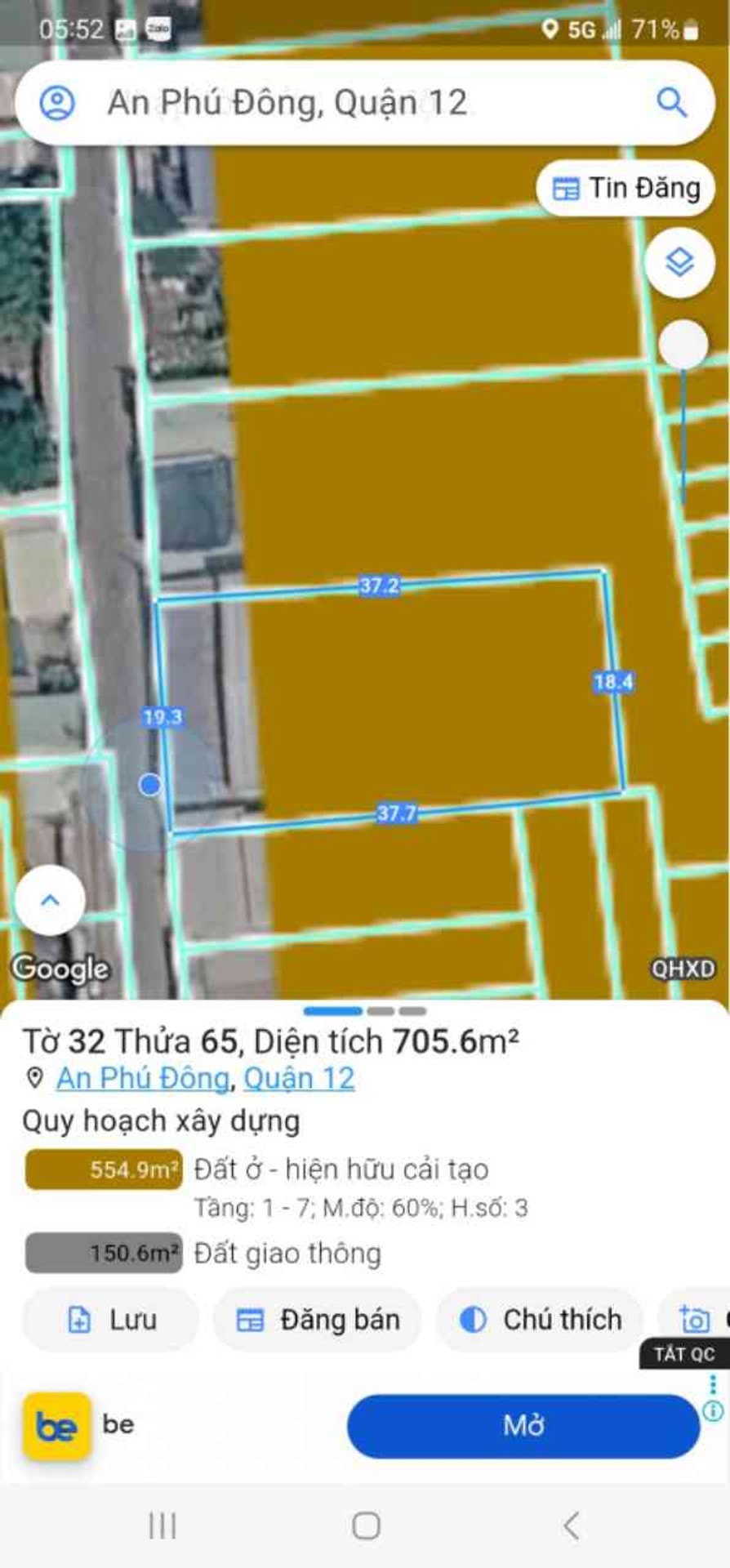 Nhà mặt phố - An Phú Đông, Quận 12 - 650.8m² - Giá 28 tỷ