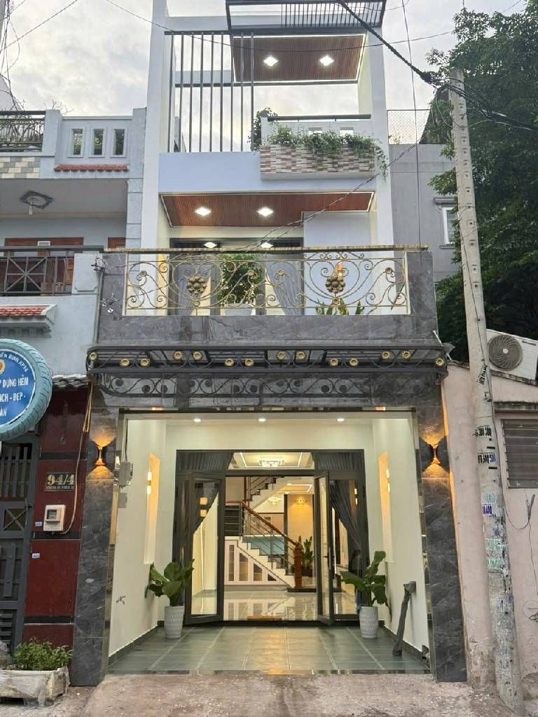 CHỈ HƠN 6 TỶ - 3 TẦNG -79m2 -HẺM XE HƠI THÔNG - THỚI AN -LÊ VĂN KHƯƠNG - SÁT GÒ VẤP