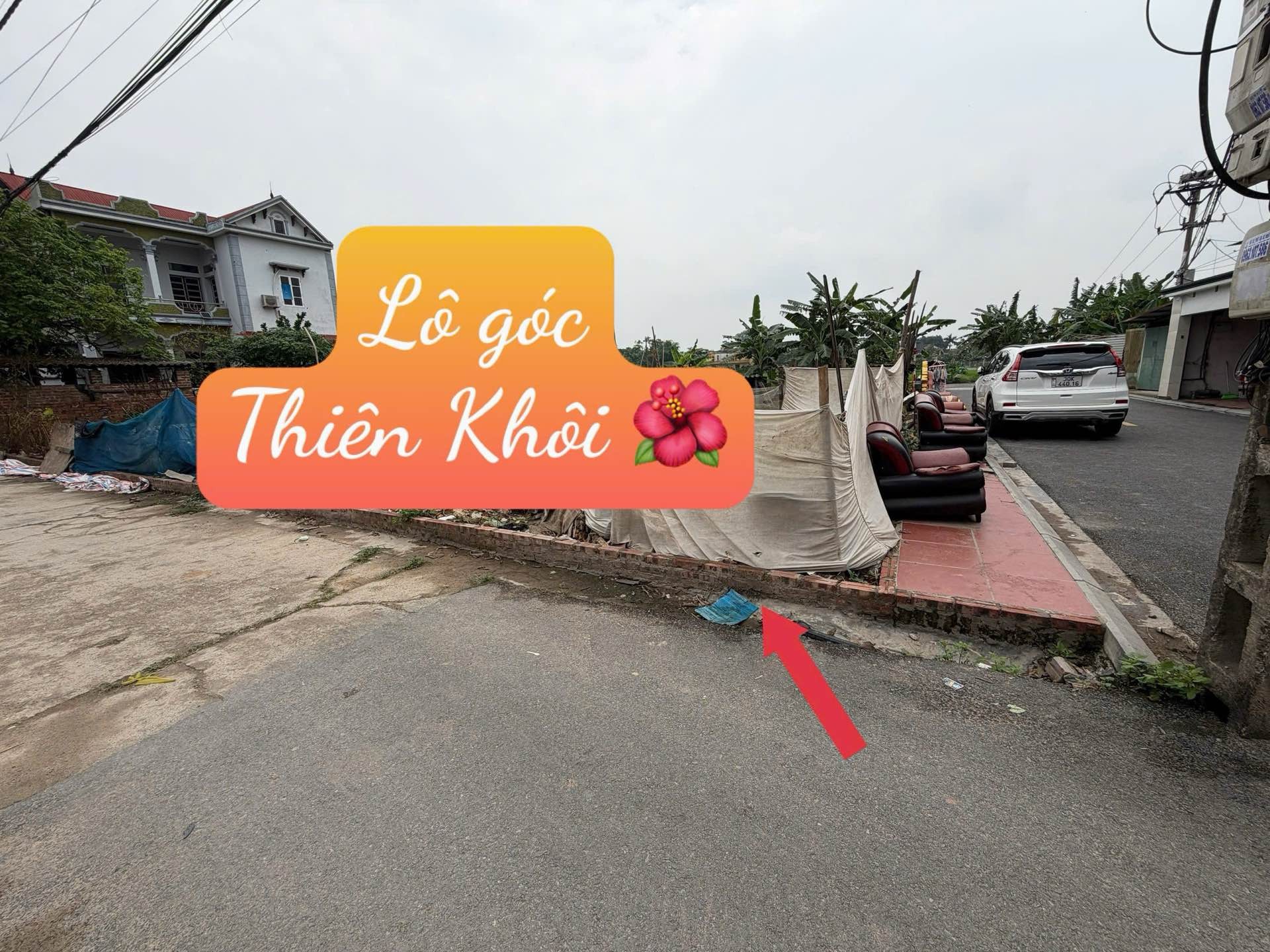 Lô Góc Siêu Đẹp, Kinh Doanh Đỉnh Cao Gần KCN Nội Bài!