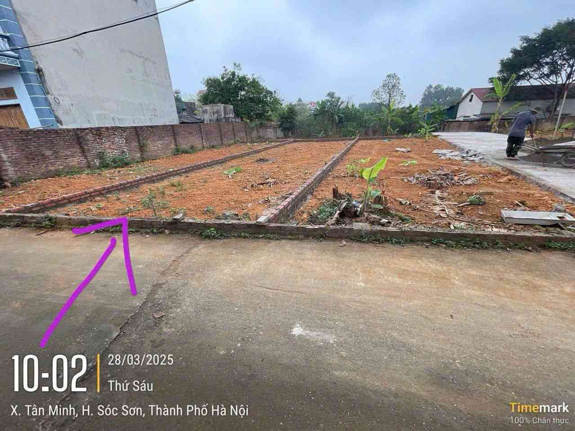 Bán đất 96.8m² tại Tân Minh, Sóc Sơn - Giá chỉ 1.750 tỷ VNĐ