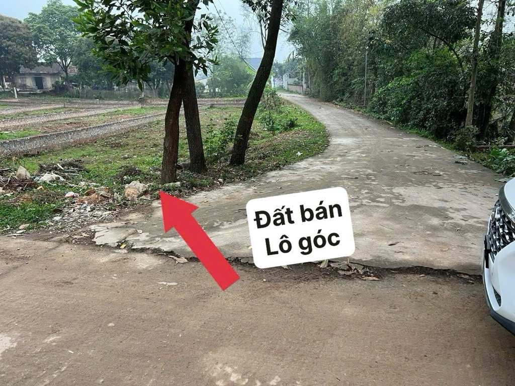Bán đất thổ cư 240m2 lô góc mặt tiền 6m tại Bắc Sơn, pháp lý rõ ràng
