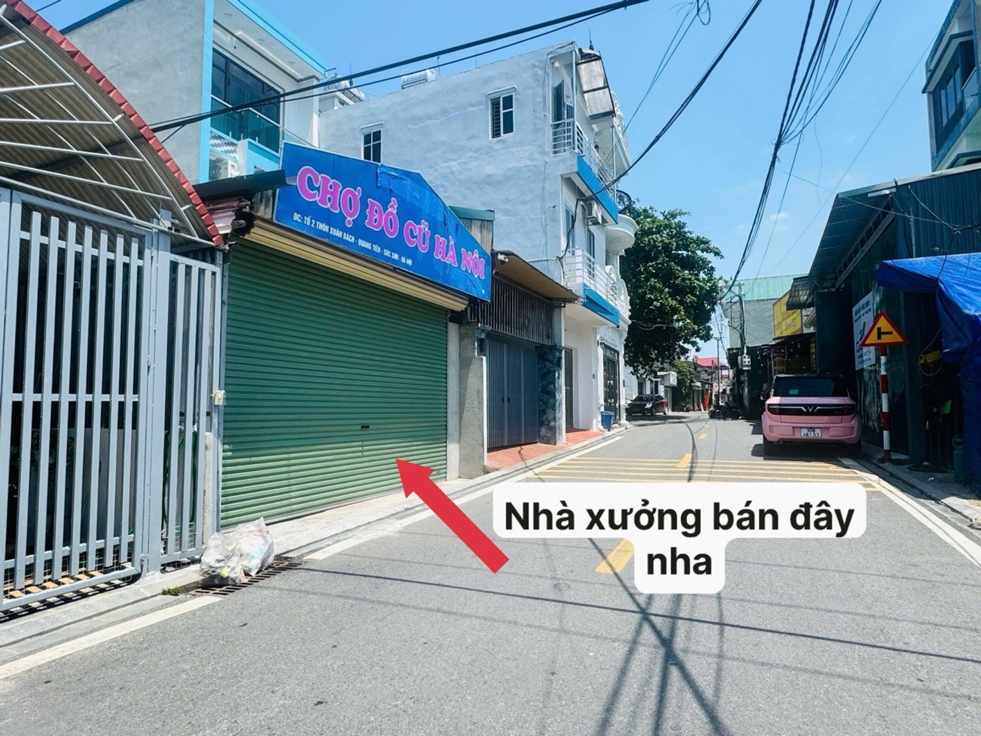 Kho xưởng mặt tiền Quang Tiến – Kinh doanh siêu lợi nhuận