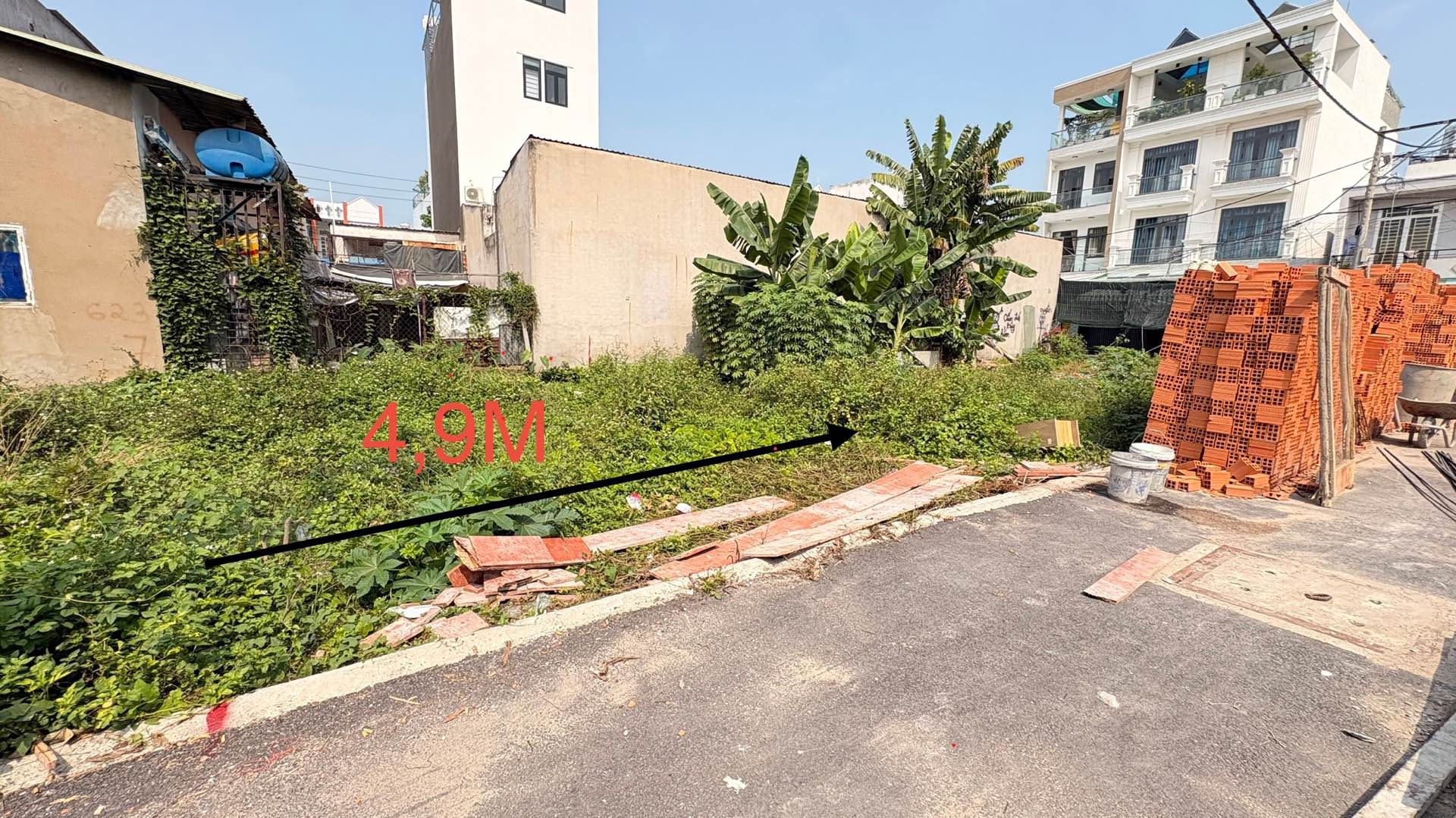 Bán đất khu phân lô 5x10 vuôn vức lọt khe , xung quanh xây cao 5 tầng