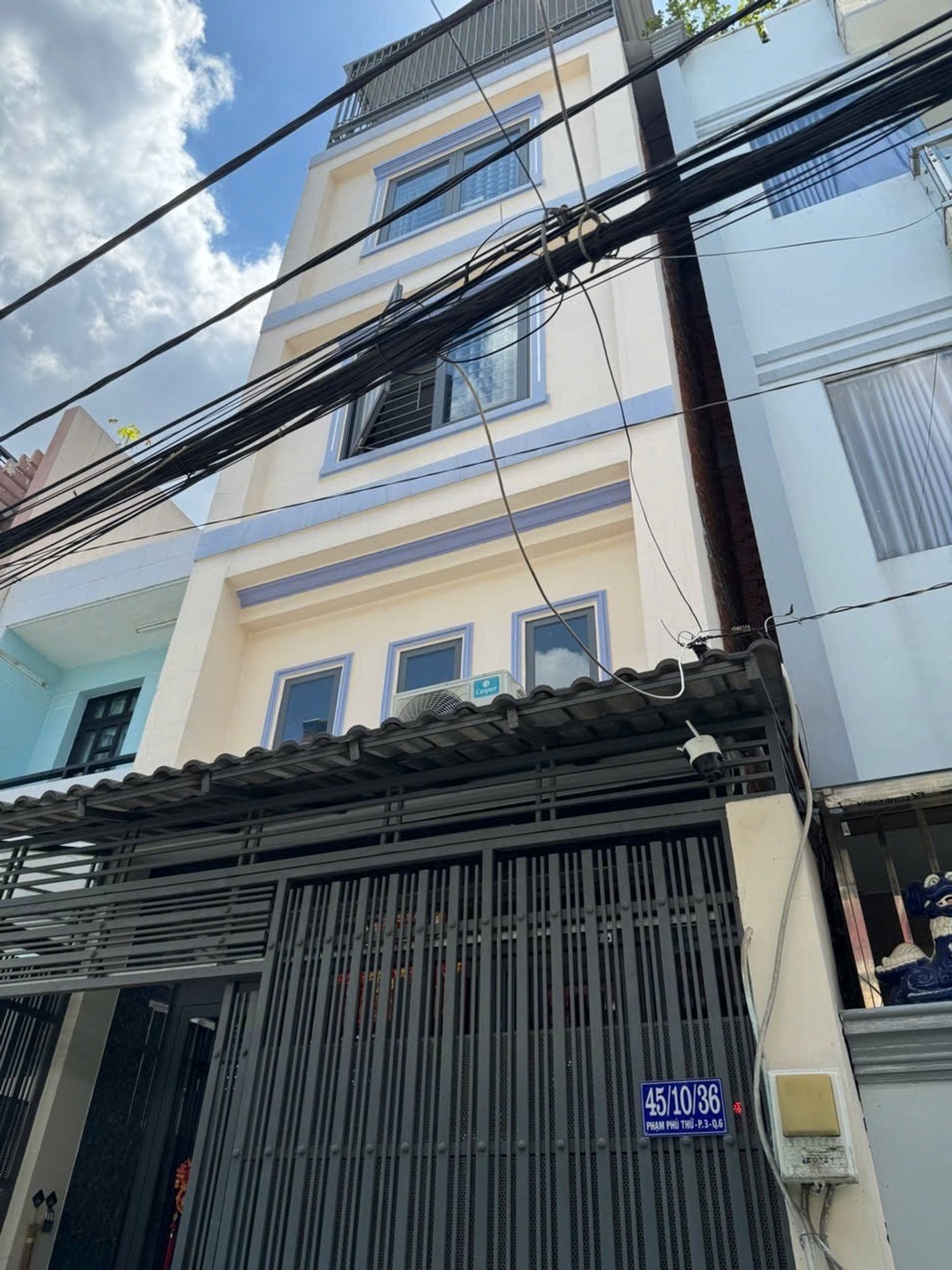NGAY CHỢ BÌNH TIÊN - NHÀ 4 TẦNG - HẺM XE HƠI PHẠM PHÚ THỨ - 60M2 - 8.5 TỶ