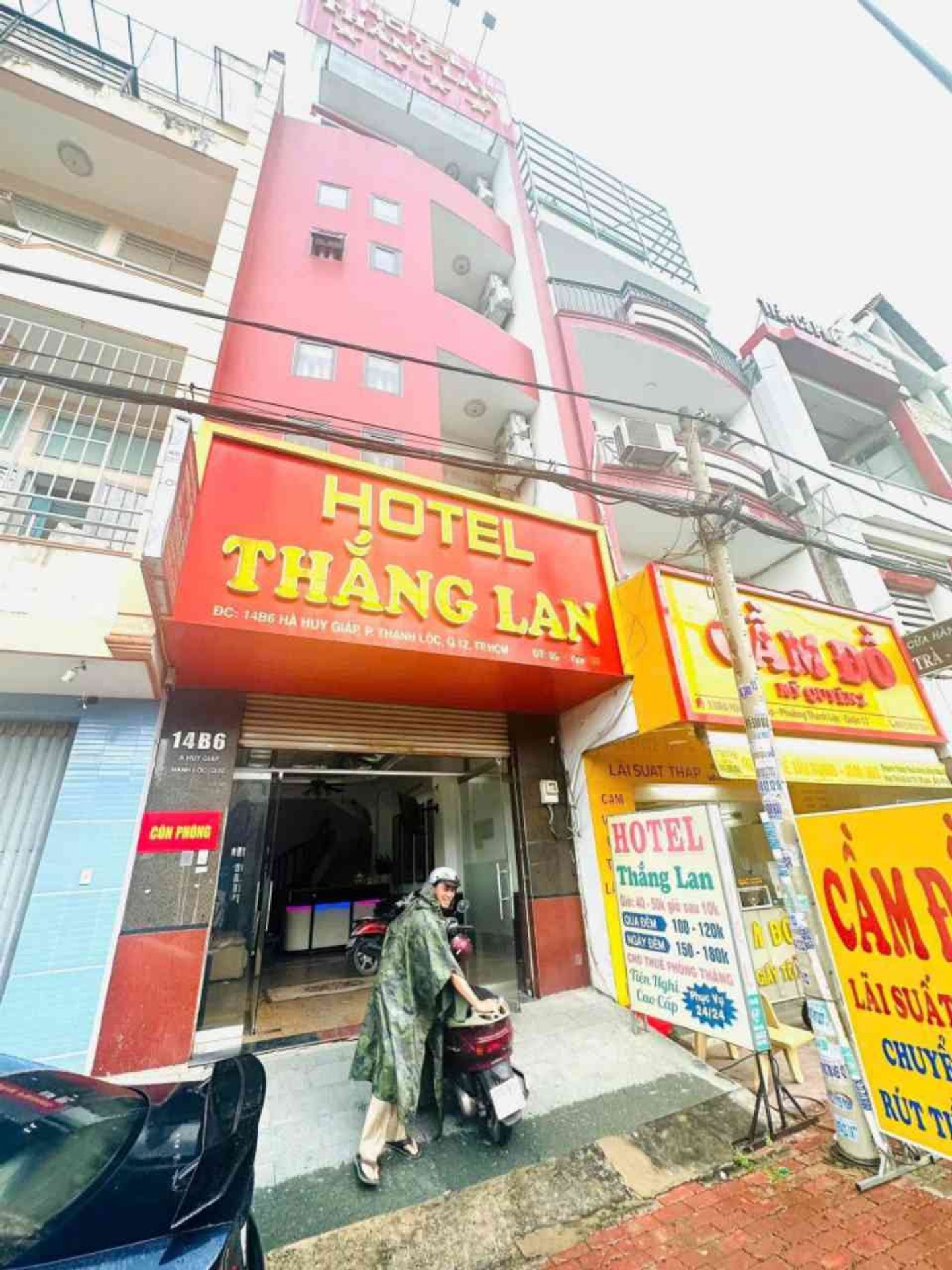 KHÁCH SẠN 5 TẦNG – THANG MÁY – PCCC ĐẦY ĐỦ – MT HÀ HUY GIÁP – DÒNG TIỀN 50 Tr
