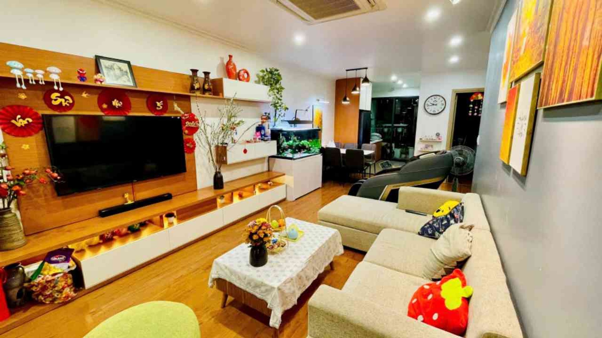 Căn hộ 3 phòng ngủ rộng rãi tại Lĩnh Nam