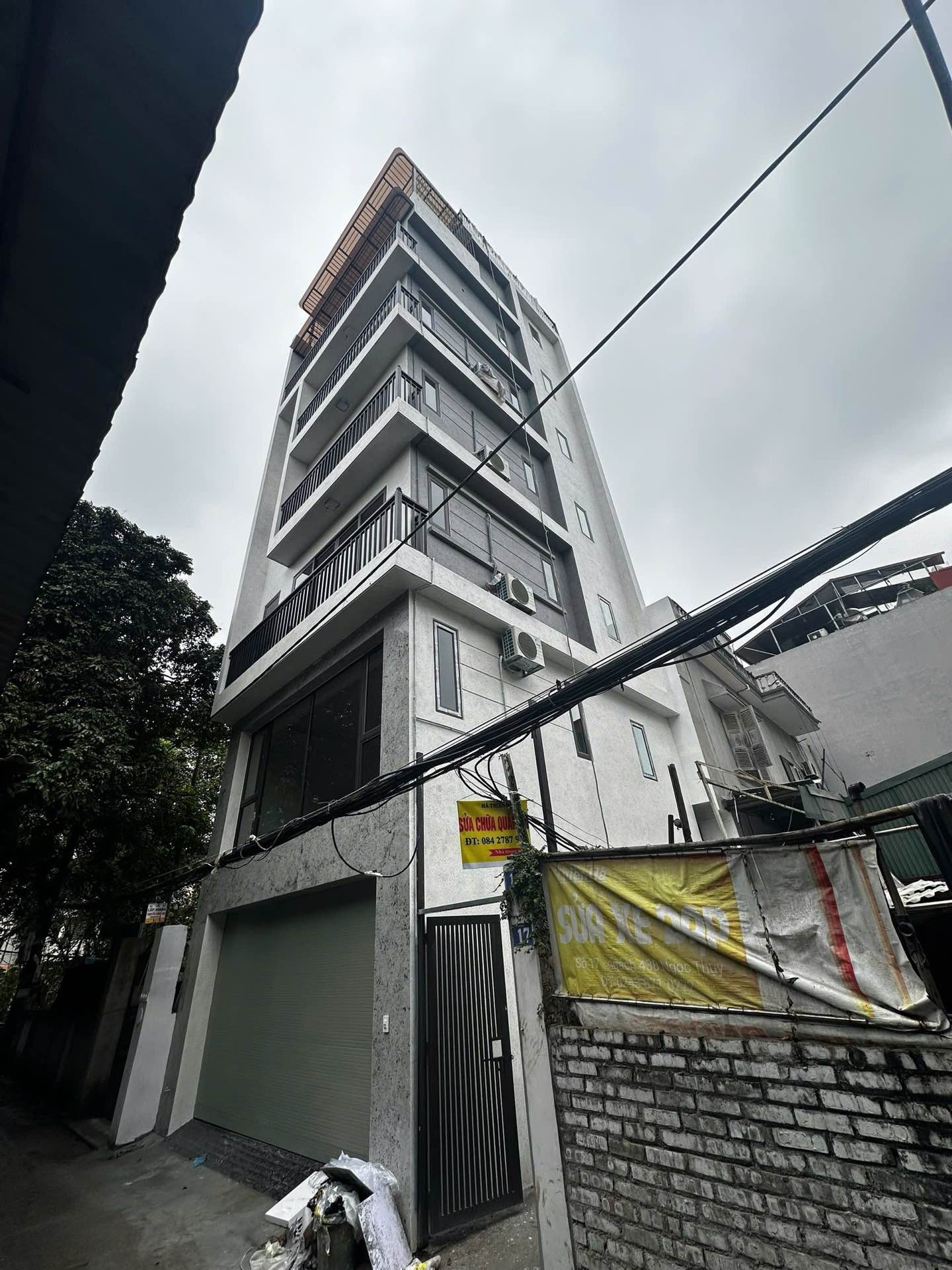BÁN NHÀ NGỌC THỤY 52M2- 7 TẦNG THANG MÁY - GARA Ô TÔ - NGÕ THÔNG - 17.9 Tỷ