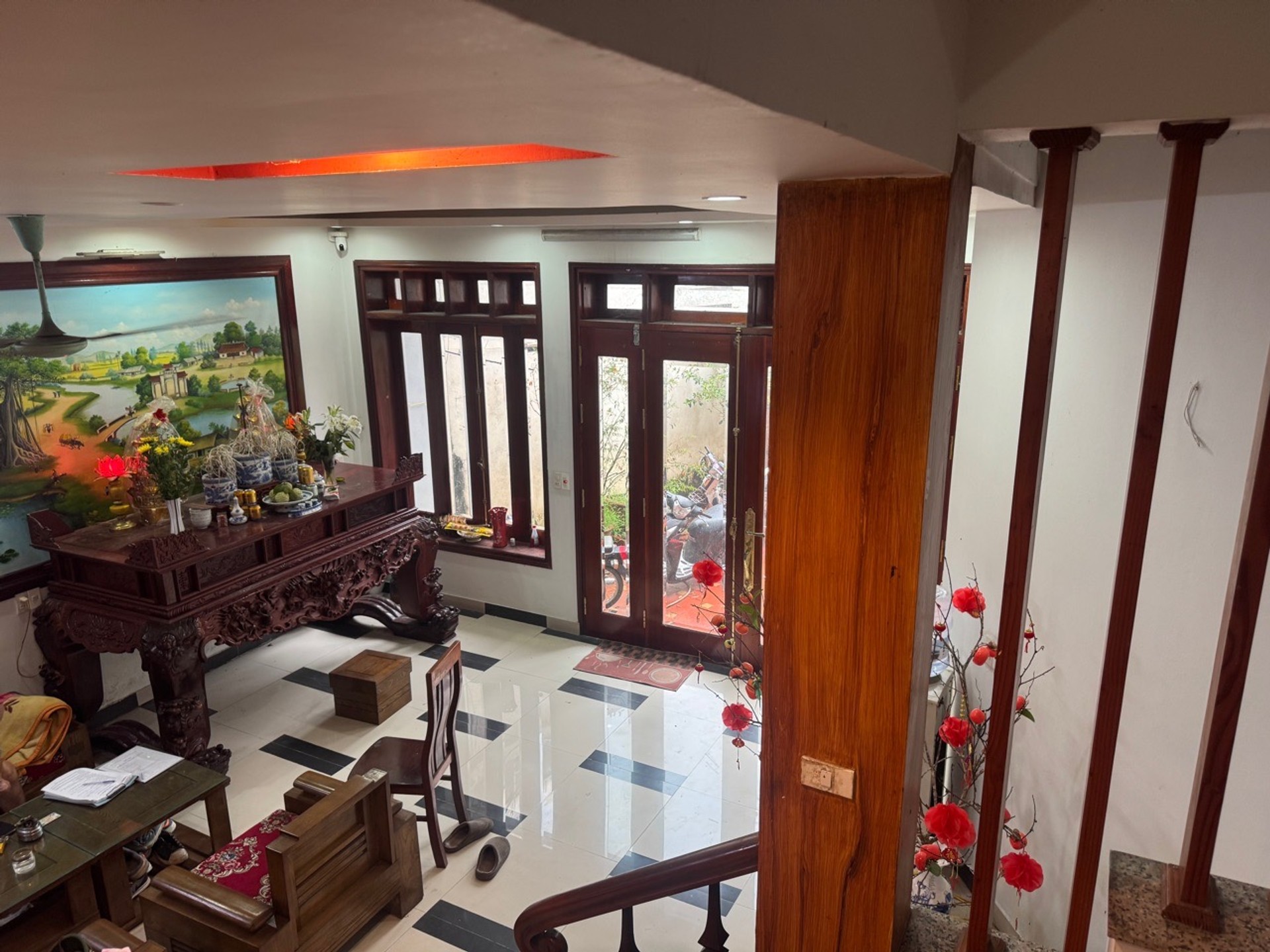 Nhà 3 tầng 62m Vân Nội Đông Anh, đường thông oto tránh gần phố Vân Trì, QL23B