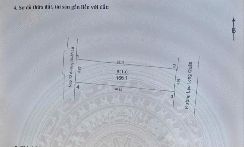 Bán đất mặt phố Lạc Long Quân, 166m, mặt tiền đẹp, view Hồ Tây, vỉa hè rộng, ở và kinh doanh đỉnh