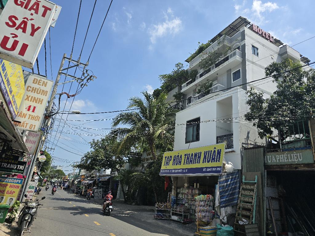Bán nhà mặt tiền Tân Thới Nhất, Quận 12, 3 tầng, diện tích 119m2, kinh doanh thuận tiện