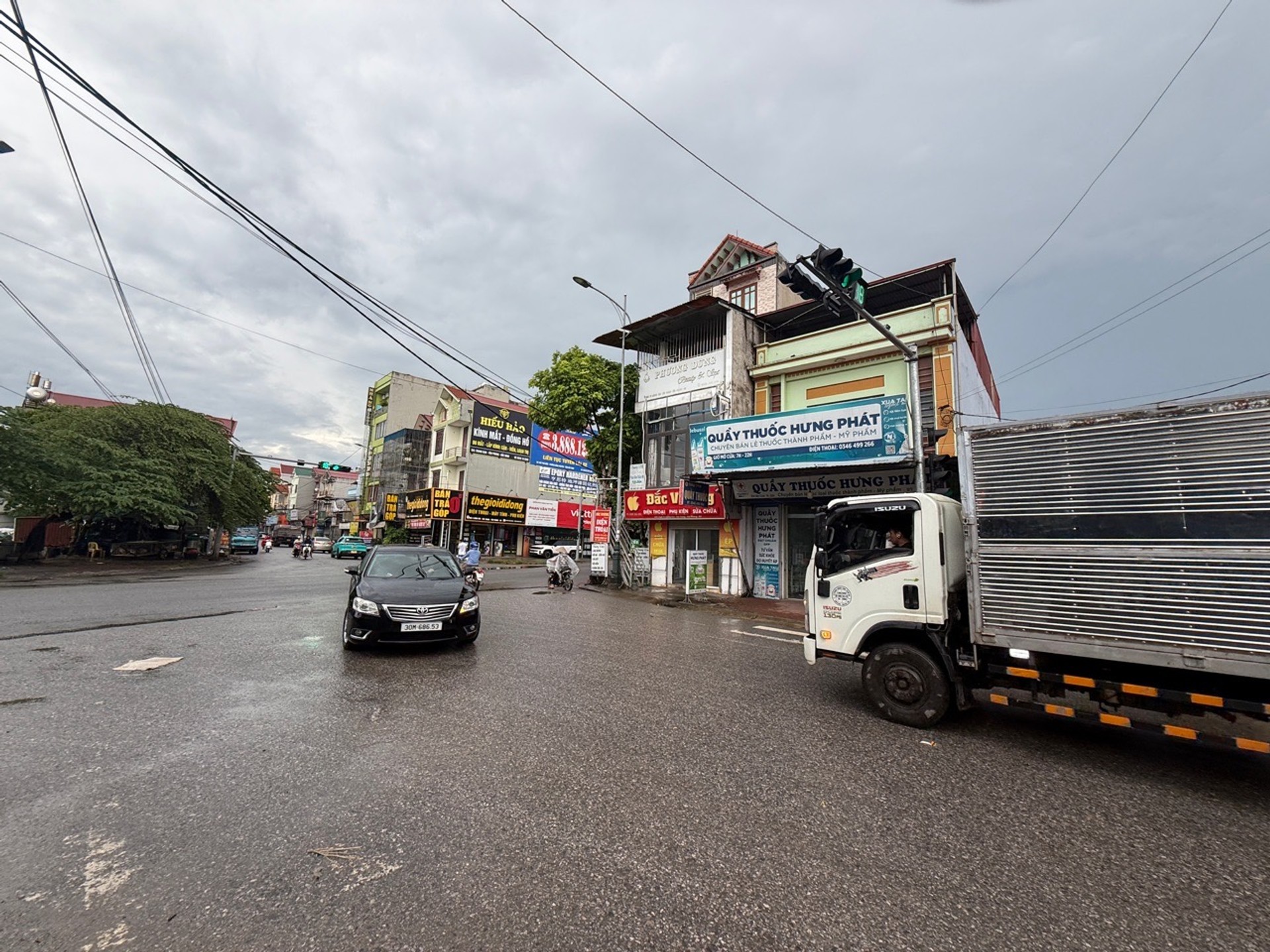 Bán đất ngã tư chính trung yên phong bắc ninh