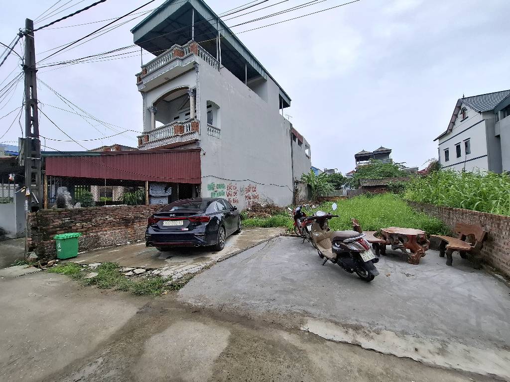 Đất phân lô ô tô tránh gần KCN Nội Bài, sổ đỏ sẵn giao dịch