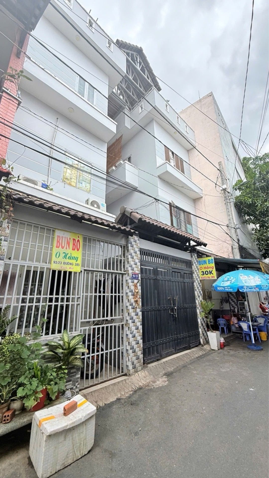 Nhà 4 Tầng Kinh Doanh Đỉnh Tăng Nhơn Phú A