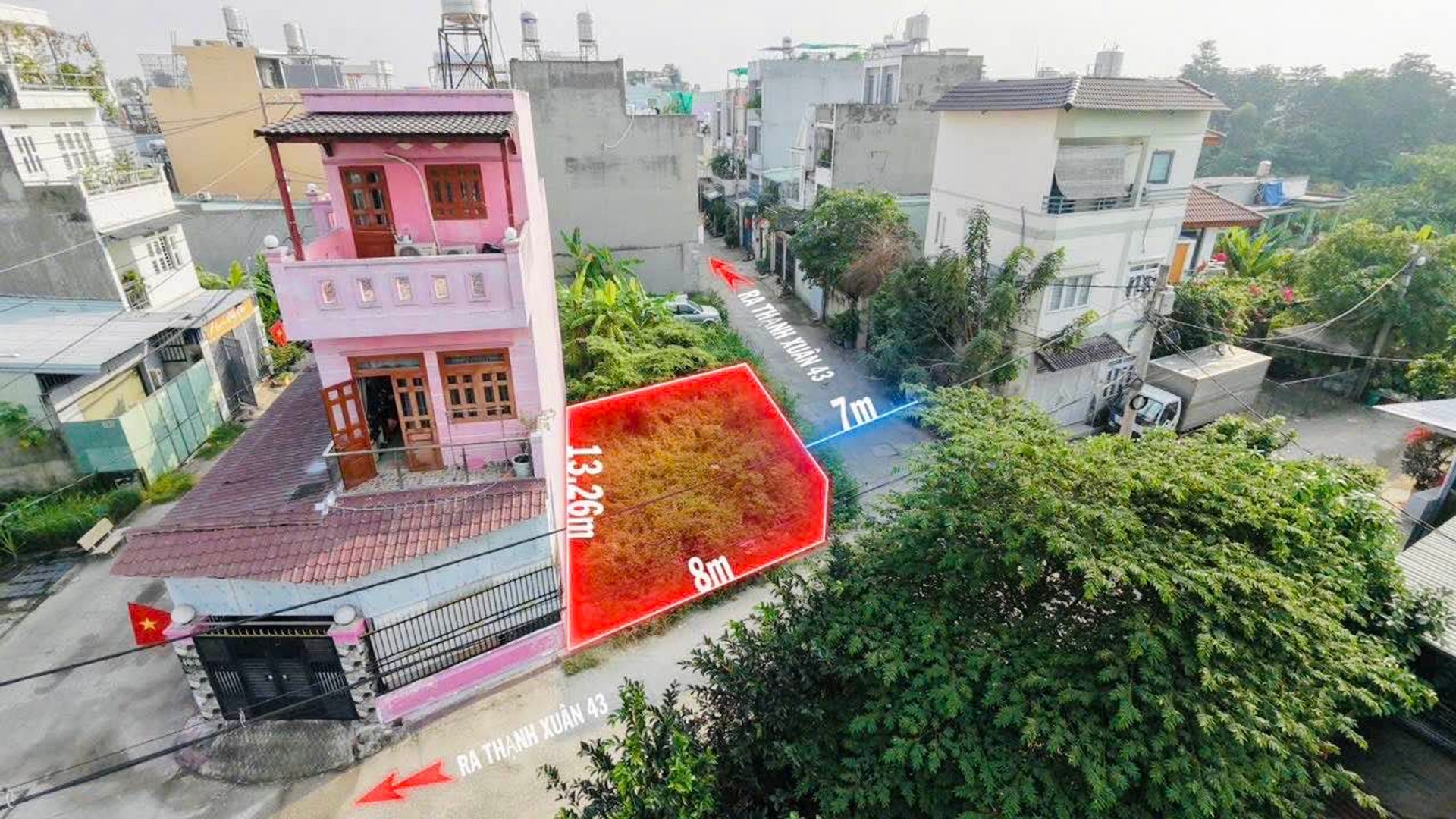 Hiếm Có Lô Góc 2 Mặt Tiền 93m2 Giá Sốt Thạnh Xuân