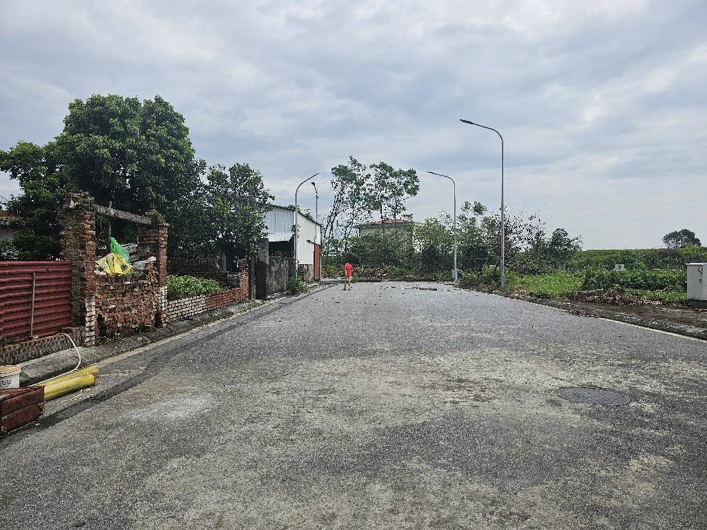 Bán đất 2 mặt tiền tại xã Thụy Lâm, diện tích 74.2m², pháp lý cơ sở