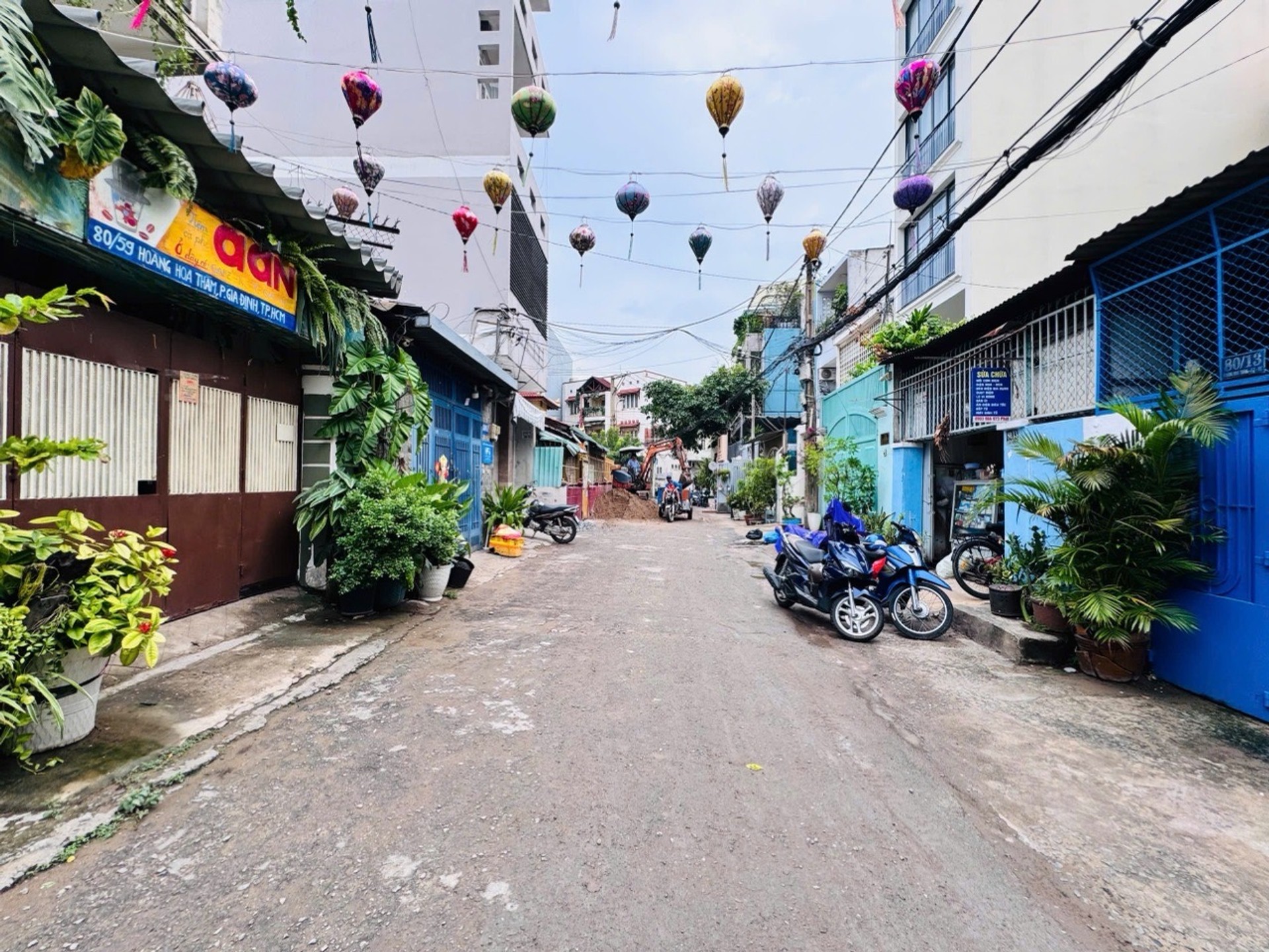 Nhà phố 1 tầng diện tích 122.9 m² tại Hoàng Hoa Thám phù hợp kinh doanh và sinh hoạt