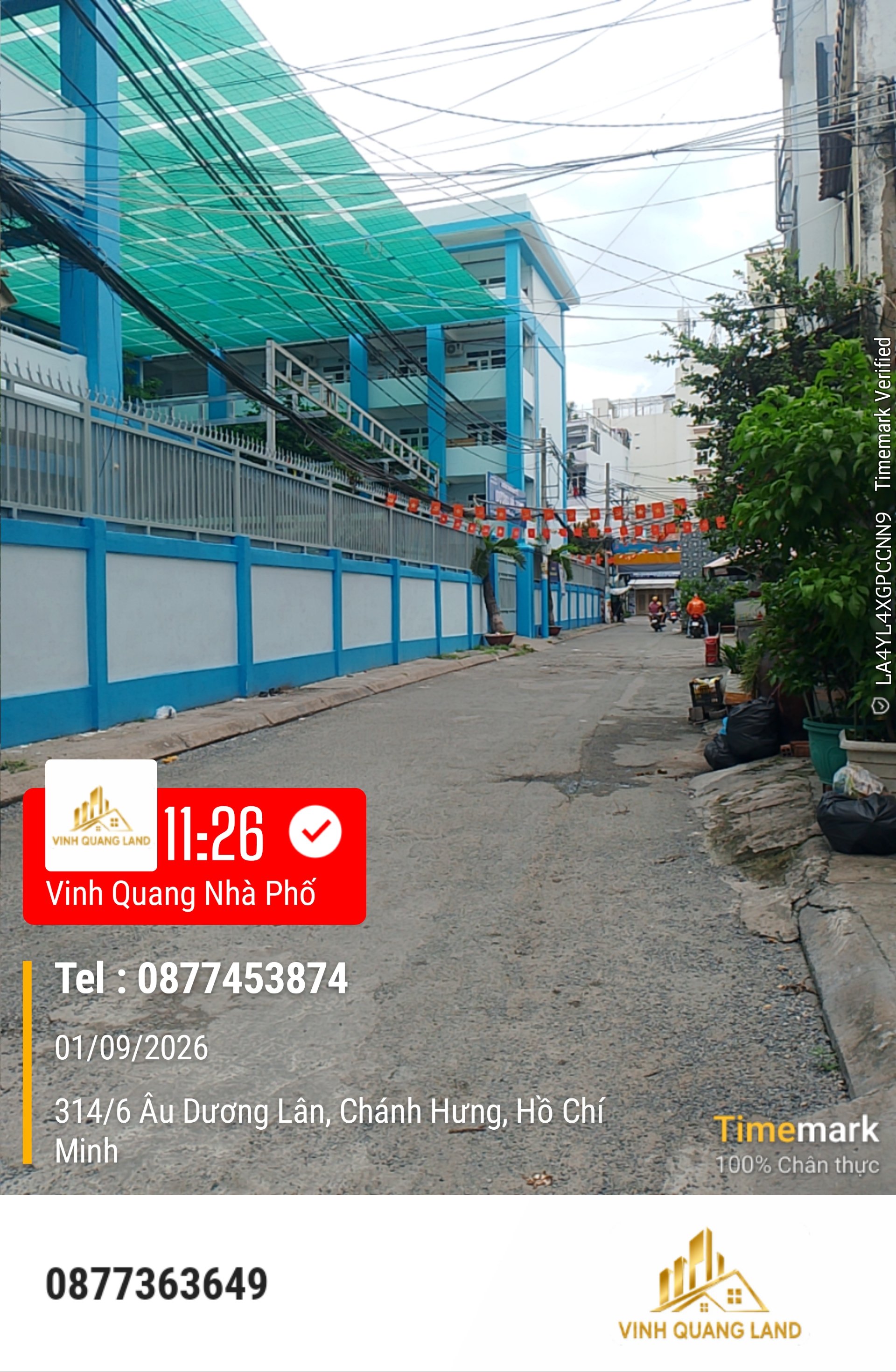 💰 Chỉ 5,6 tỷ sở hữu nhà phố Âu Dương Lân, Quận 8 với diện tích đẹp, pháp lý rõ ràng