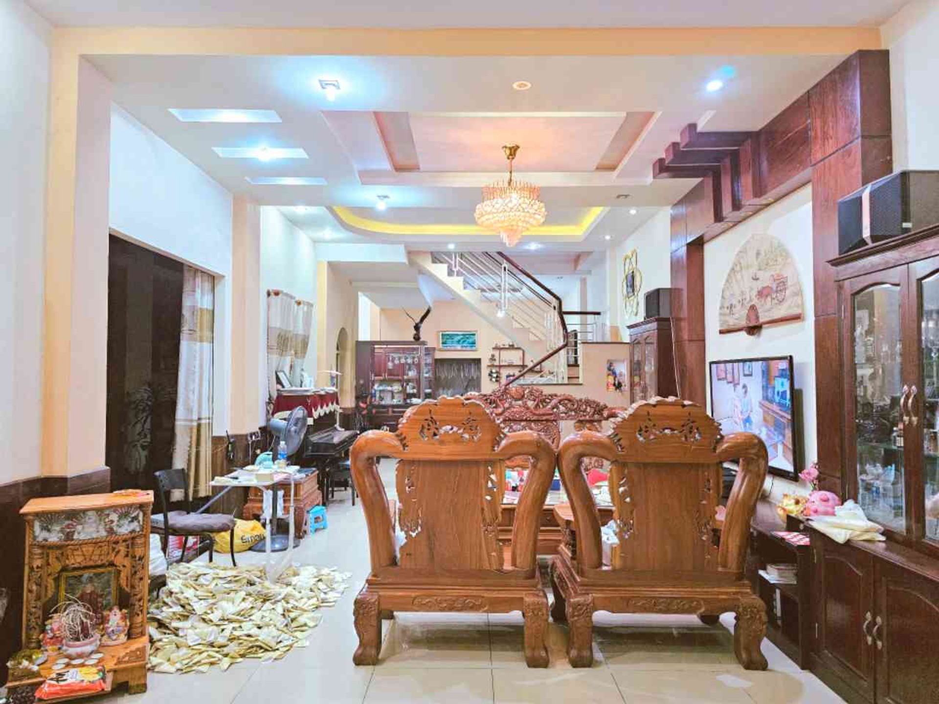 CHỦ ĐI ĐỊNH CƯ Ở ANH VỚI CON NÊN CẦN BÁN NHÀ 2 TẦNG HỂM 2 XE TẢI NÉ NHAU DT 156m TAM BÌNH THỦ ĐỨC