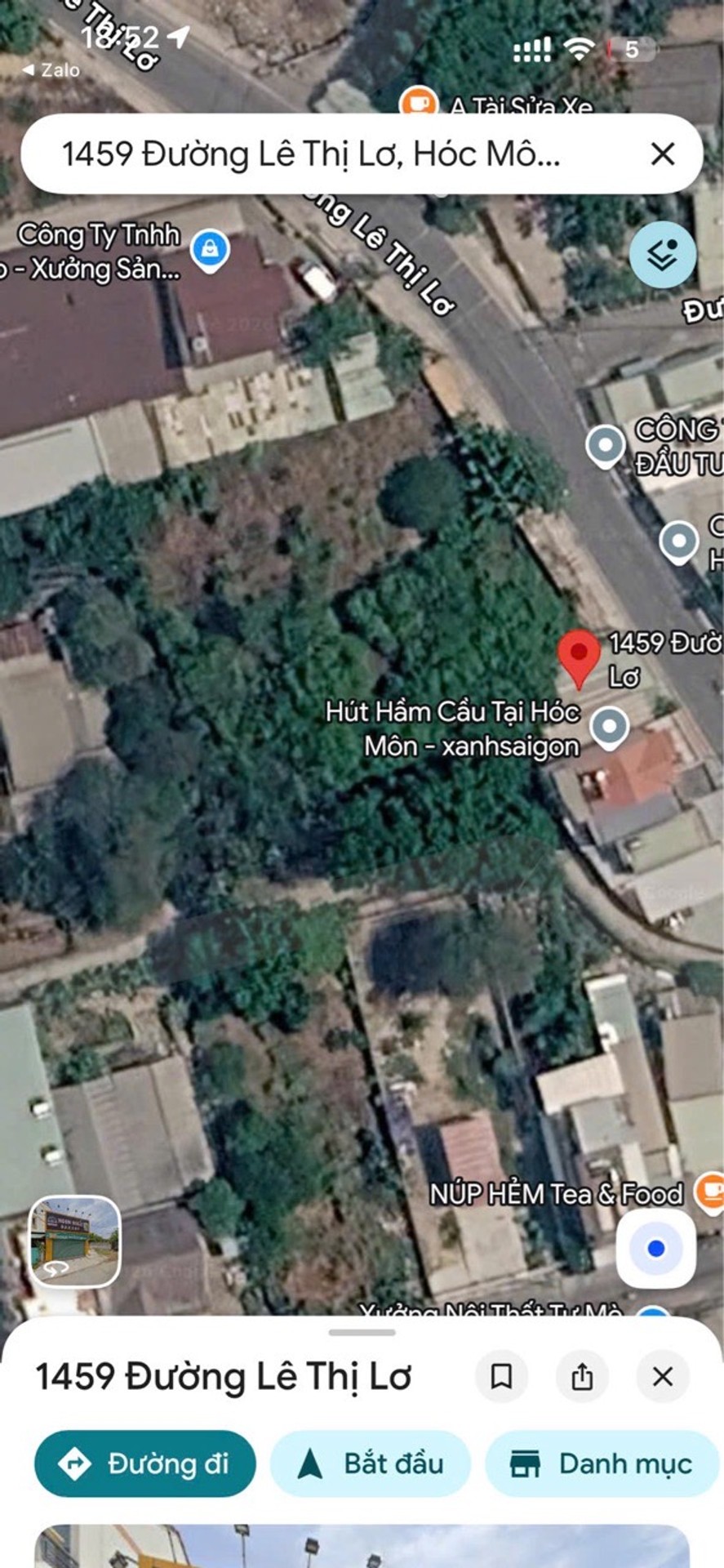 Bán Đất Mặt Tiền Lê Thị Lơ, Tân Hiệp, Hóc Môn – 1.214,2m² Full Thổ Cư Chỉ 40 Tỳ