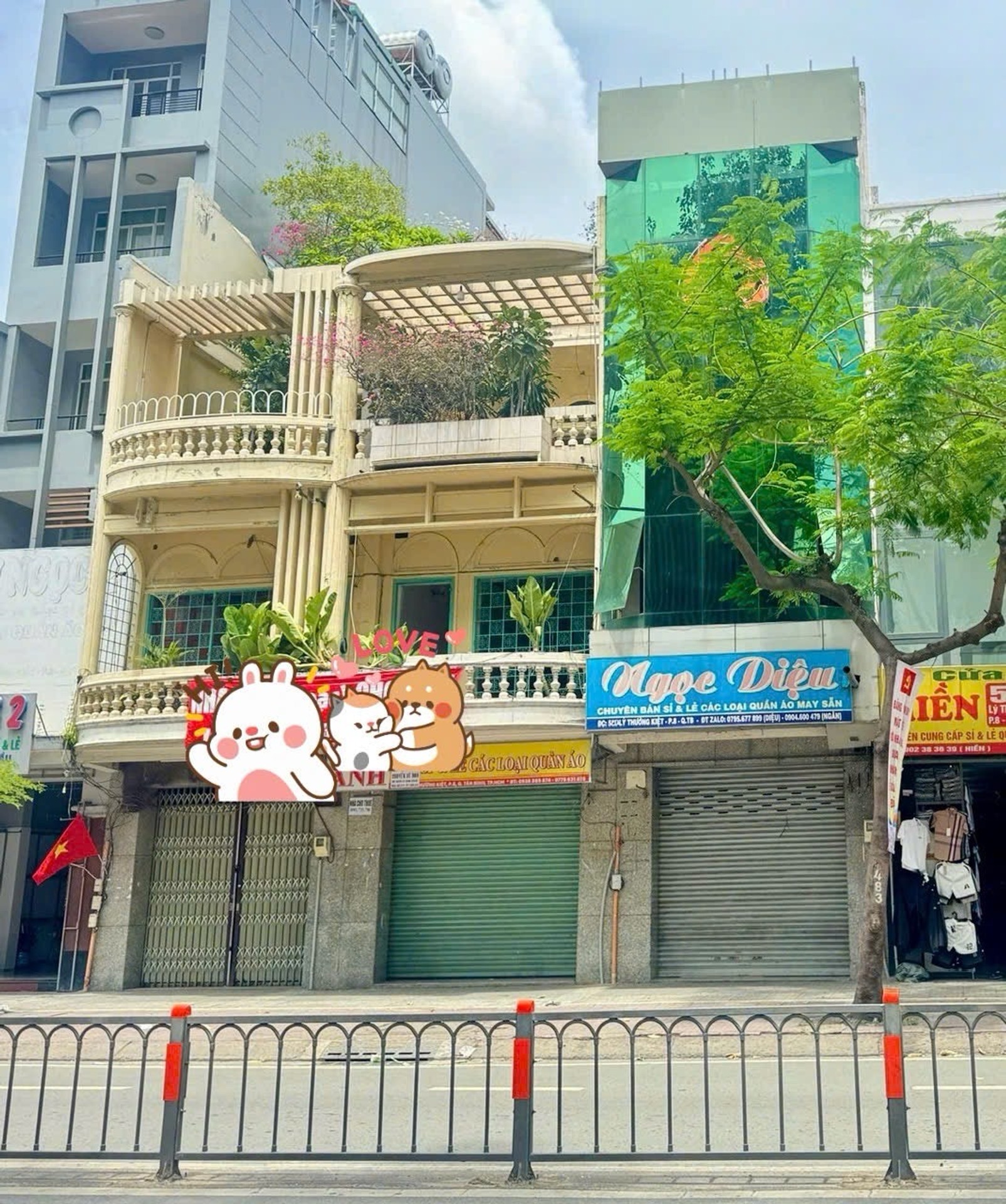 Vị trí: Nhà MT Lý Thường Kiệt, thông Hoàng Văn Thụ, Điện Biên Phủ, 3/2,