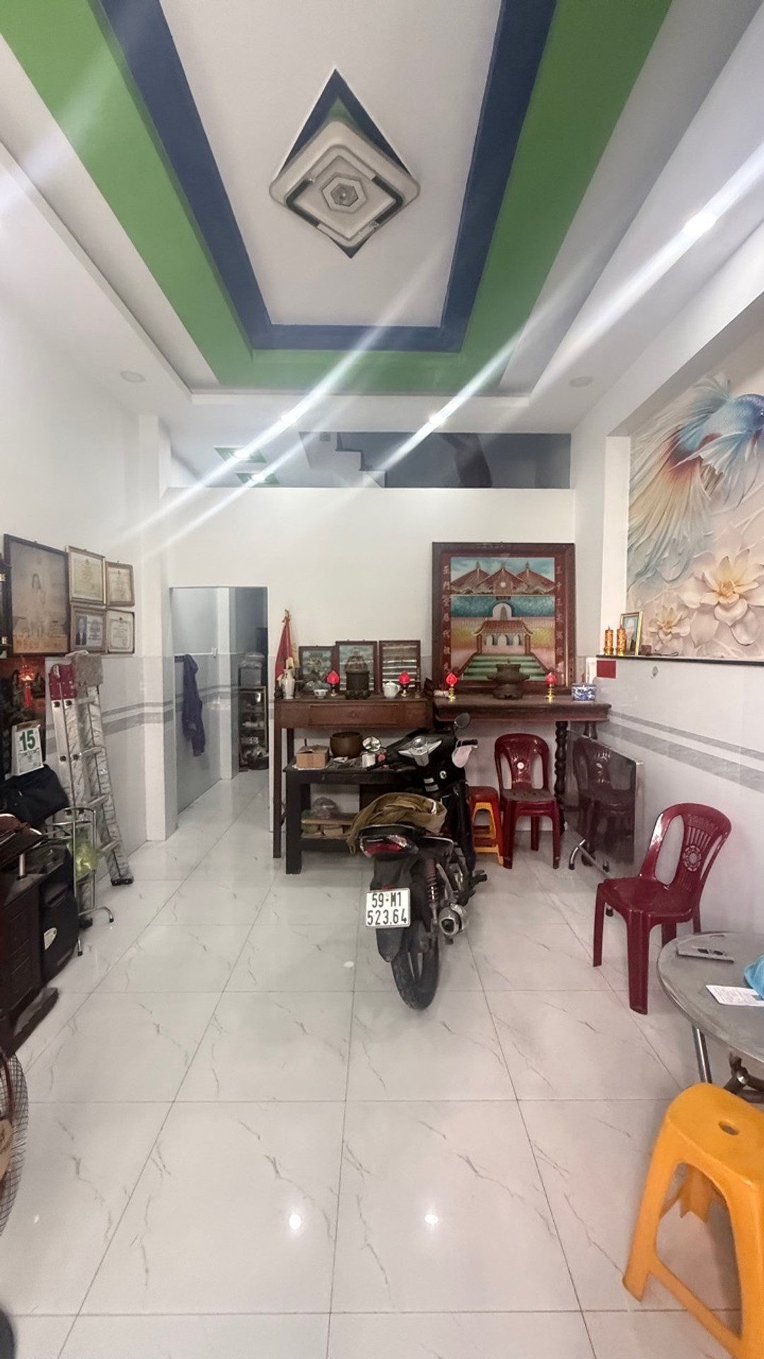 Nhà 4 tầng 4 phòng ngủ giá 5,4 tỷ, hẻm xe hơi đường Bình Trị Đông
