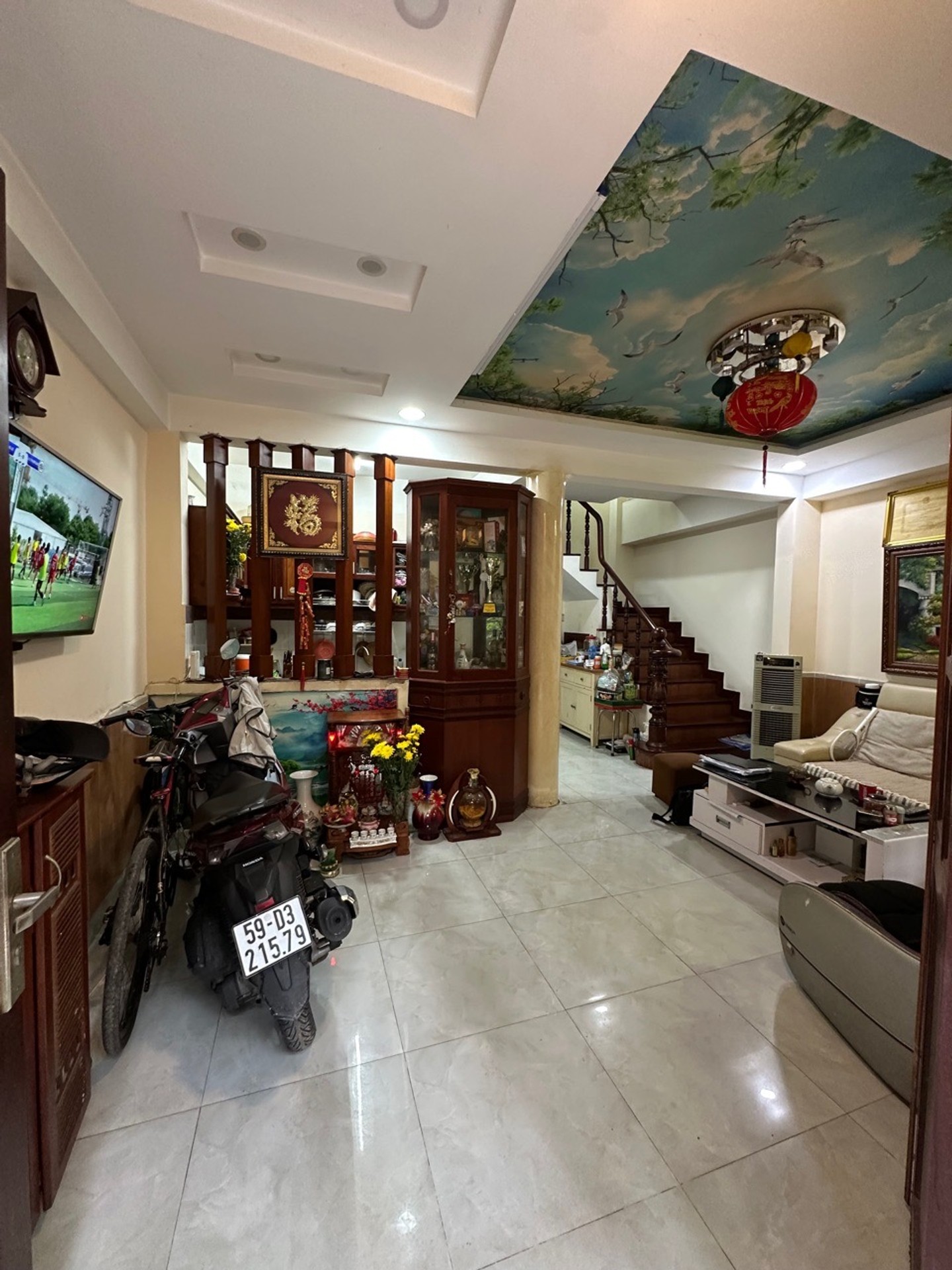 NHÀ 3 TẦNG HẺM XE TẢI HÒA BÌNH – NGANG 5,35M – FULL NỘI THẤT – 6,49 TỶ