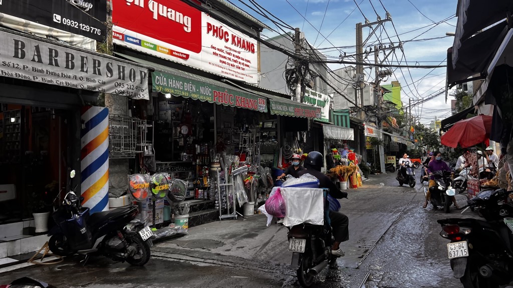 Tài chính chỉ 6 tỷ 5 Nhà ngay đường số 12 giáp ranh tân phú chợ bình long dt 4×20 Hẻm ô tô thông