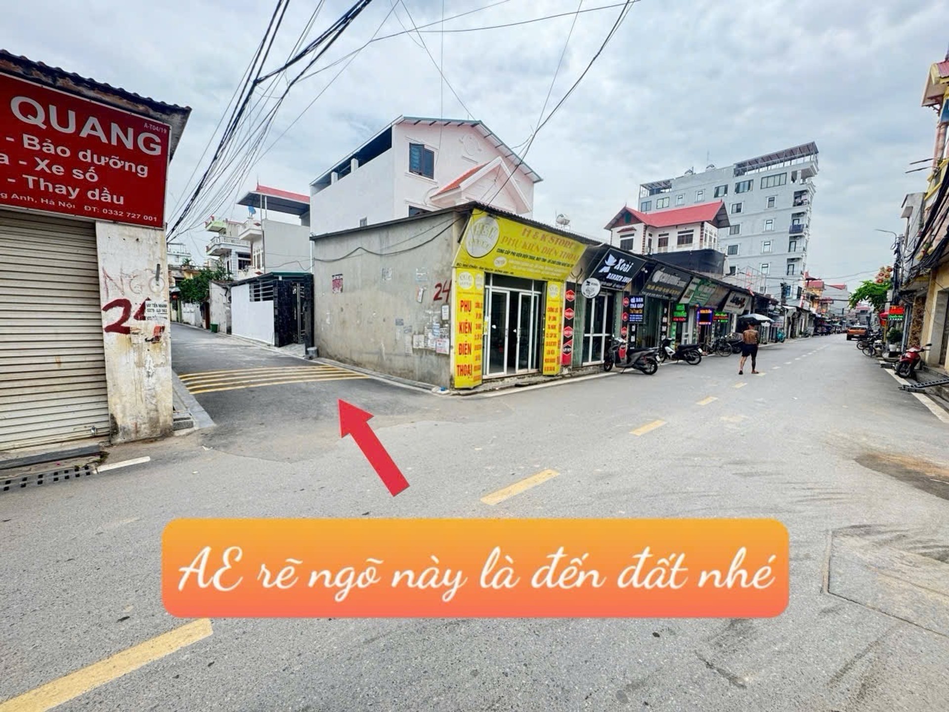 Cơ hội hiếm có sở hữu đất 2 mặt thoáng gần cầu Thượng Cát, Hà Nội