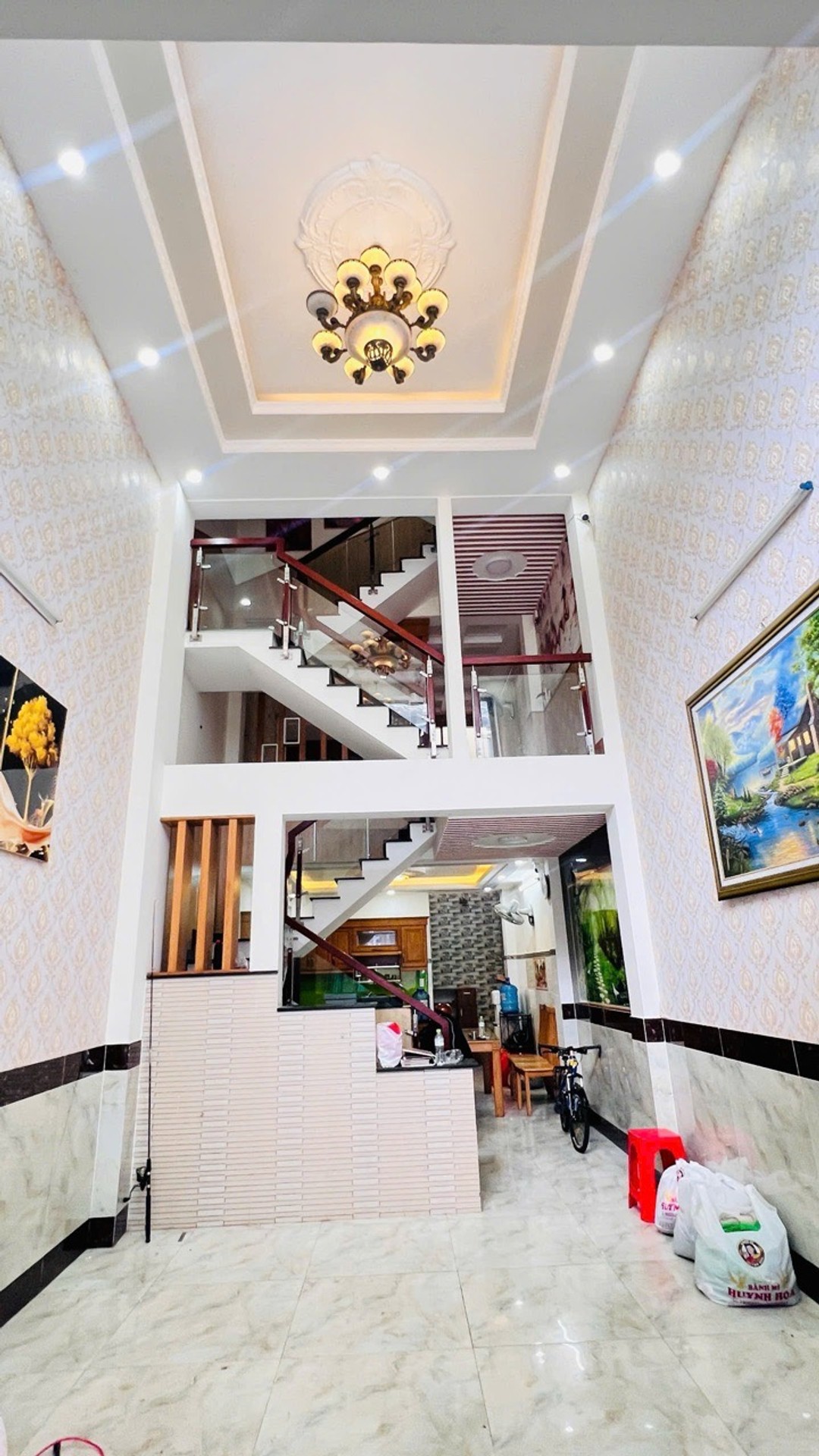 Bán nhà riêng 4 tầng Tân Chánh Hiệp Q.12 gần mặt tiền, 56.6m2, 4 phòng ngủ