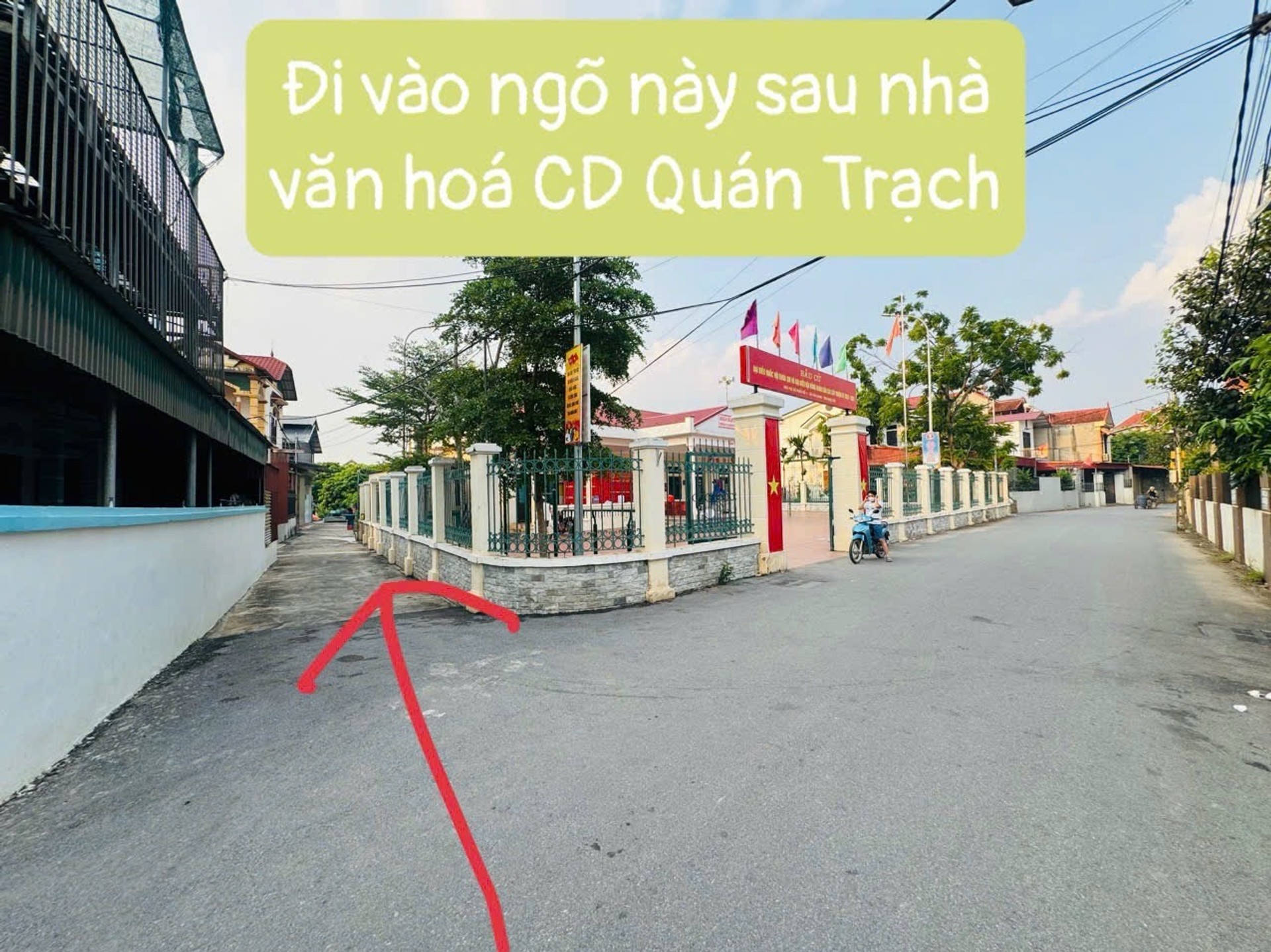 NGÕ RỘNG THOÁNG OTO VÀO NHÀ - SAU NHÀ VĂN HOÁ THÔN - 40M RA MẶT
