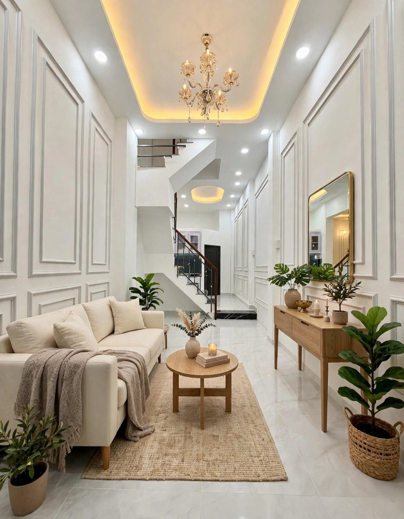 Ngay Nhà thờ Xóm Chiếu - 3 Tầng - 3Pn - Sổ vuông đẹp