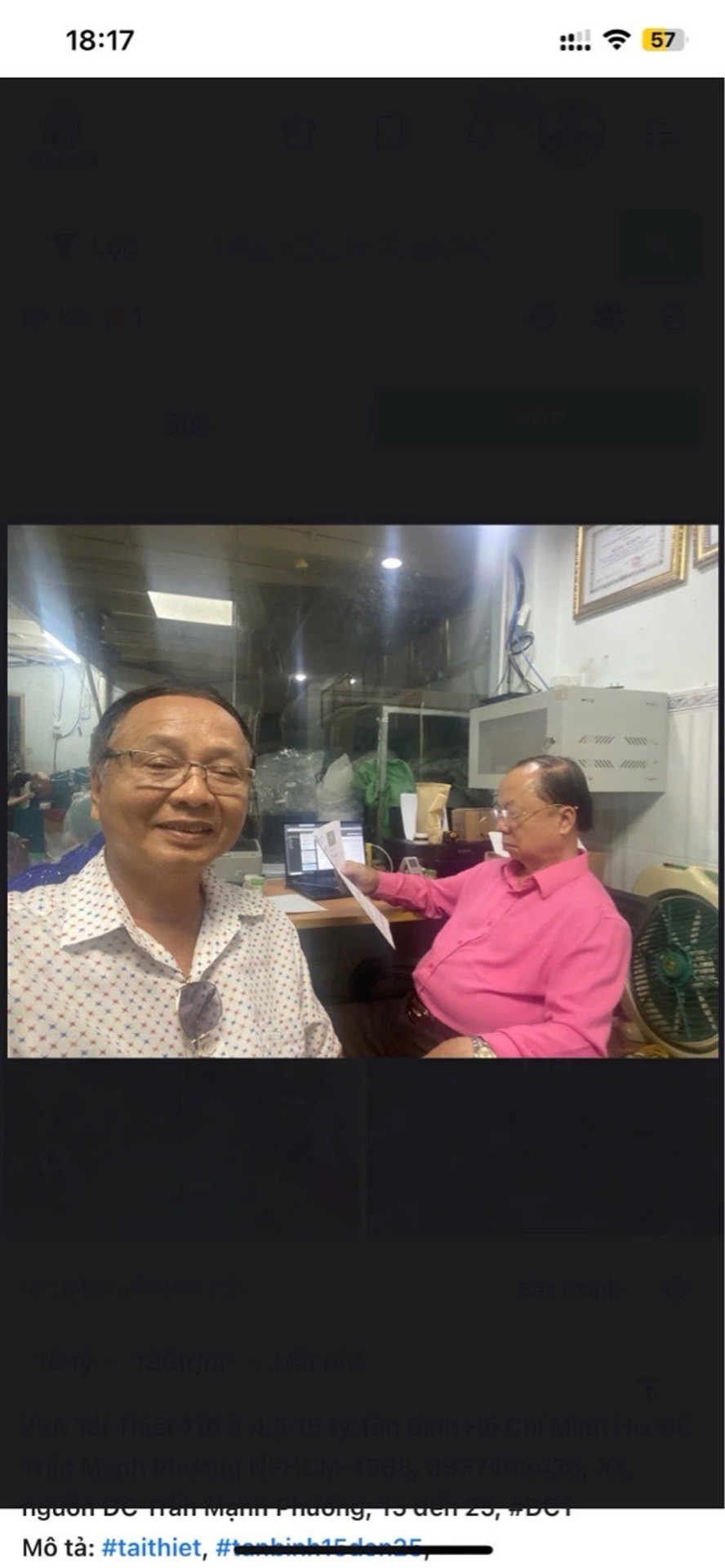 Nhà mặt phố Tân Bình - trung tâm, tiện đi lại, giá hấp dẫn