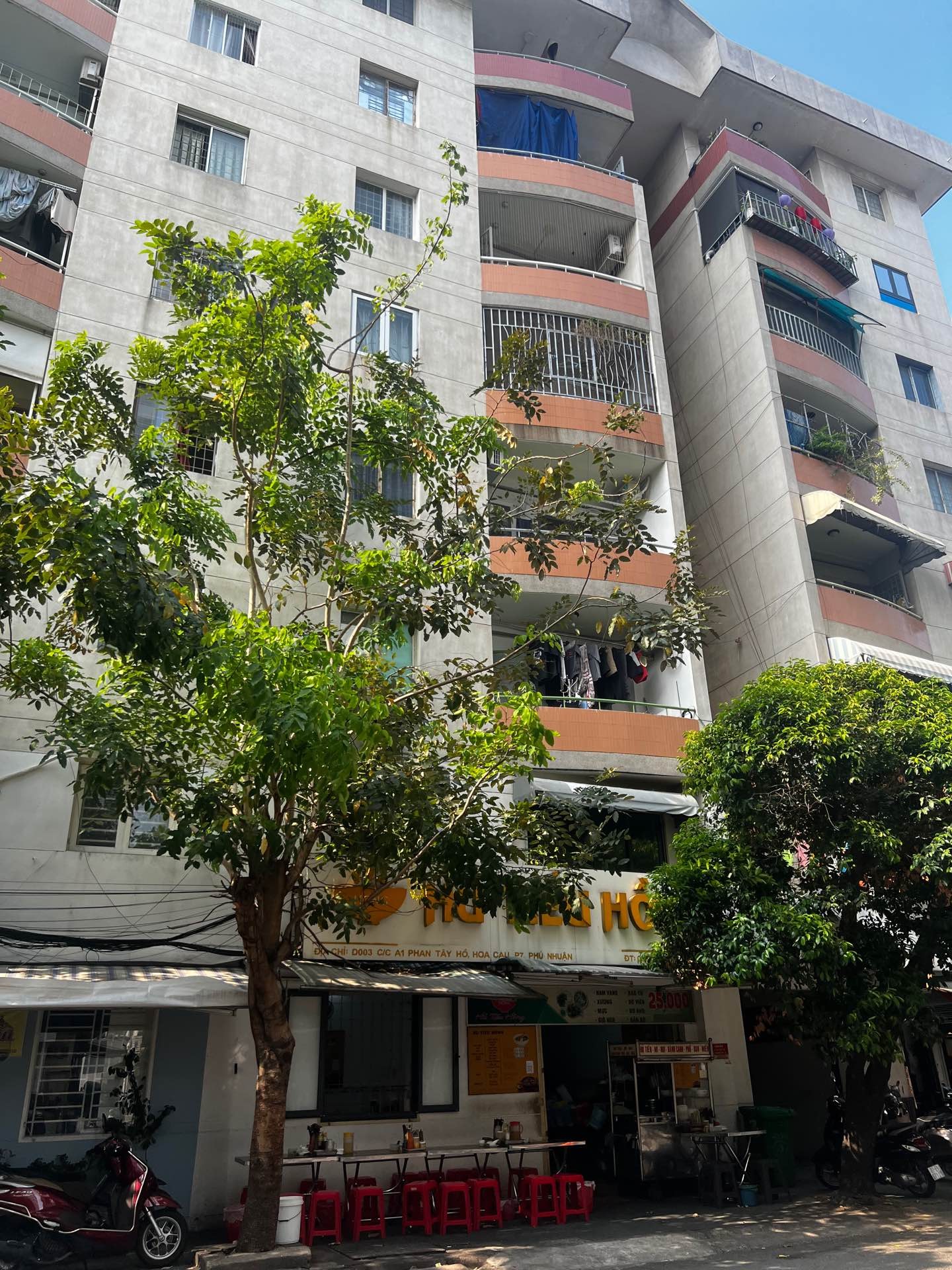 Căn hộ 2 phòng ngủ chung cư Nhiêu Tứ Phú Nhuận chỉ 2ty6 có thang máy