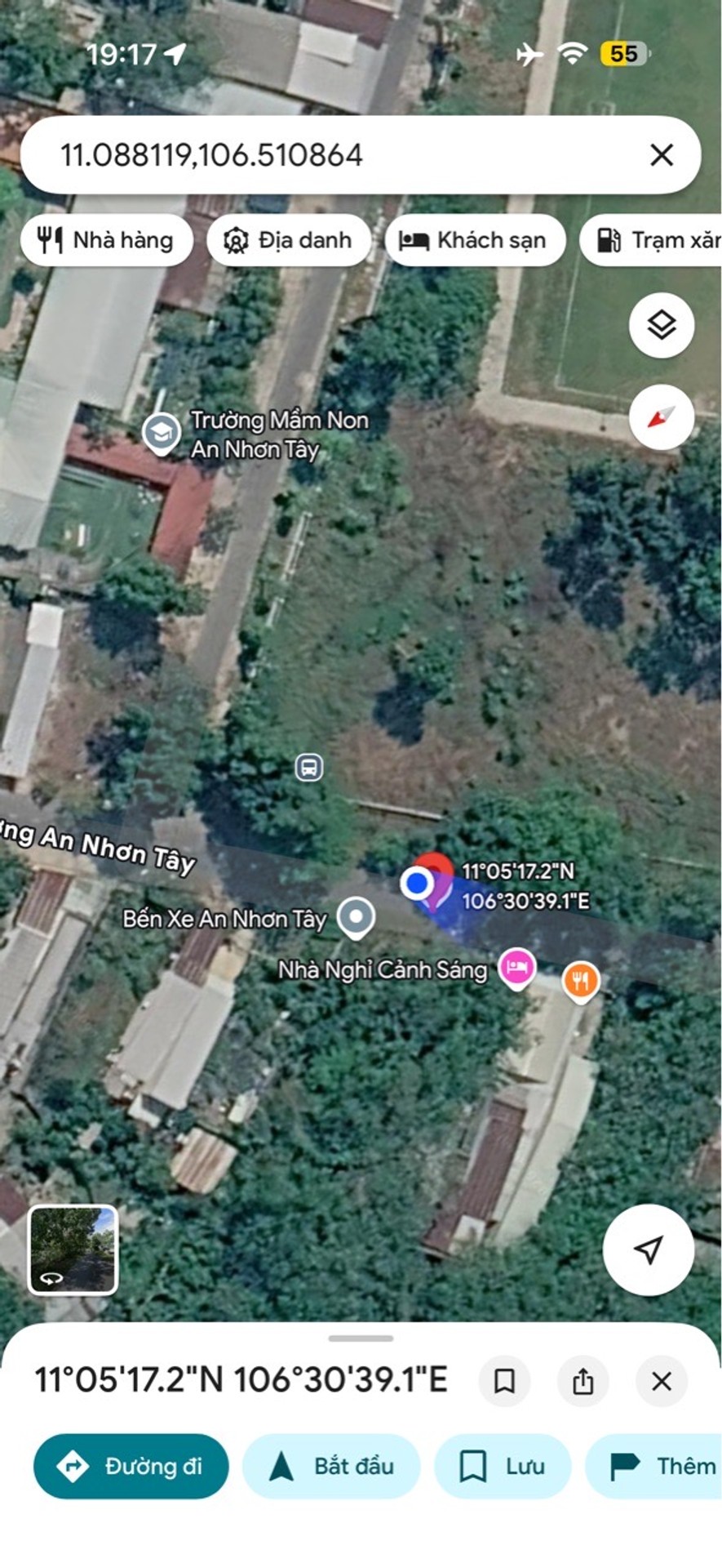 Bán đất An Nhơn Tây diện tích 592m2 mặt tiền 10m pháp lý cơ sở