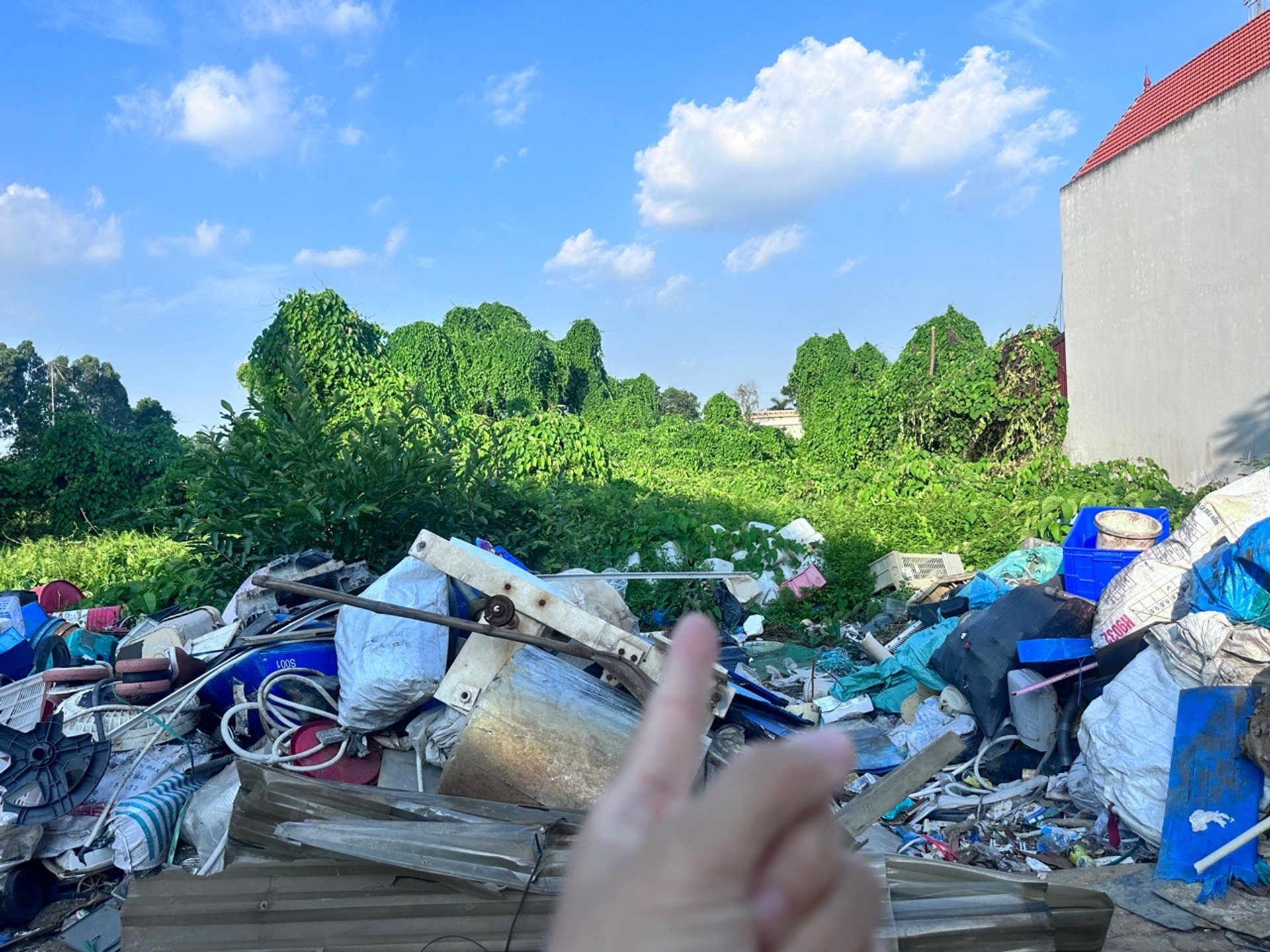 Đất đấu giá sẵn sàng kinh doanh, ô tô tránh, vỉa hè rộng tại Đông Mai