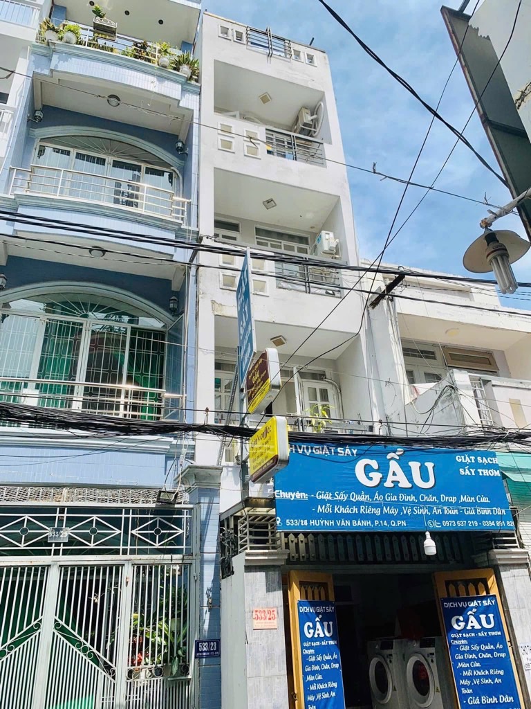 Nhà phố Phú Nhuận 5 tầng, hẻm xe tải rộng, thu nhập ổn định