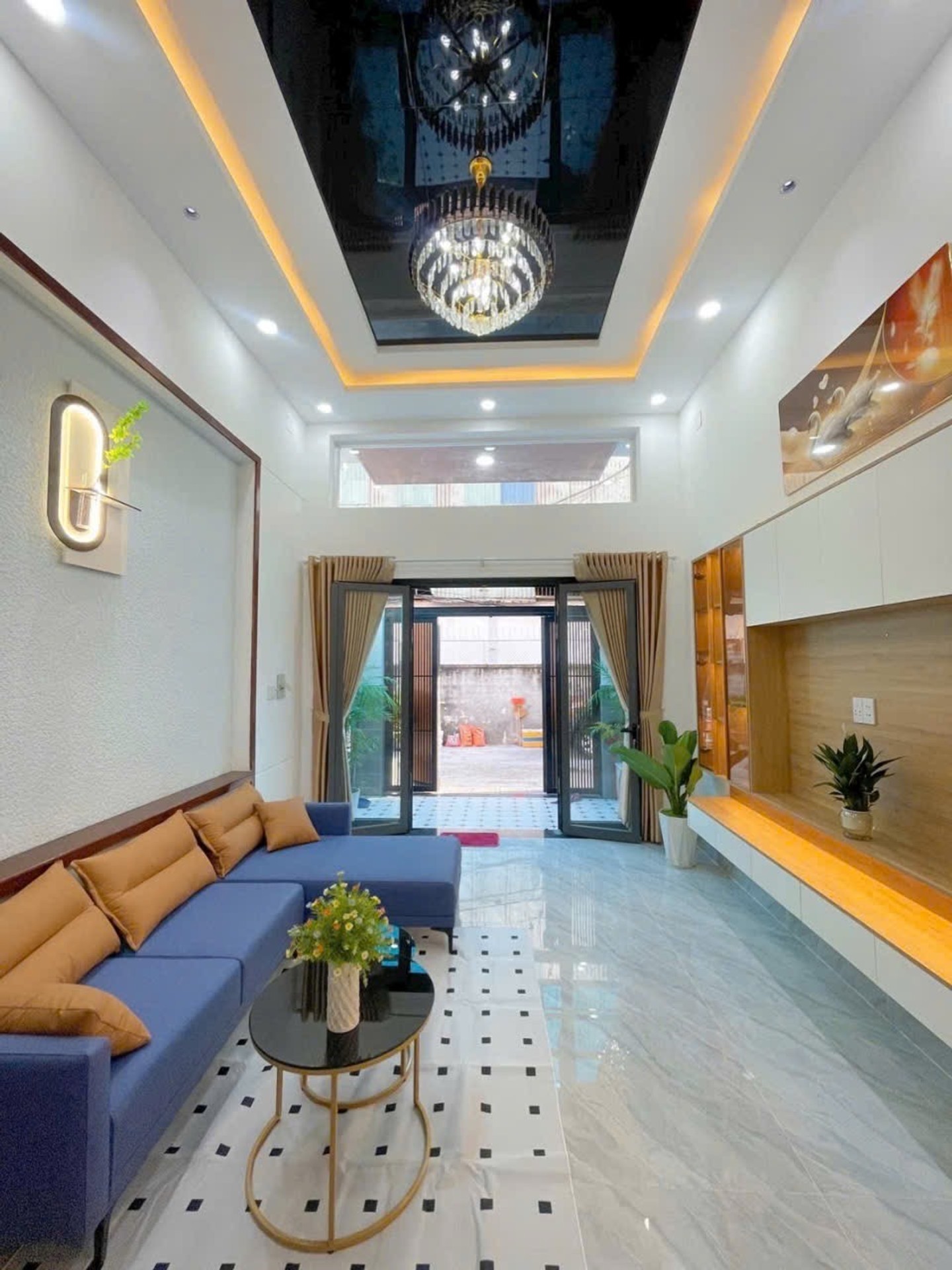 Nhà mới đẹp 3 tầng hẻm xe tải rộng tại Tân Phú