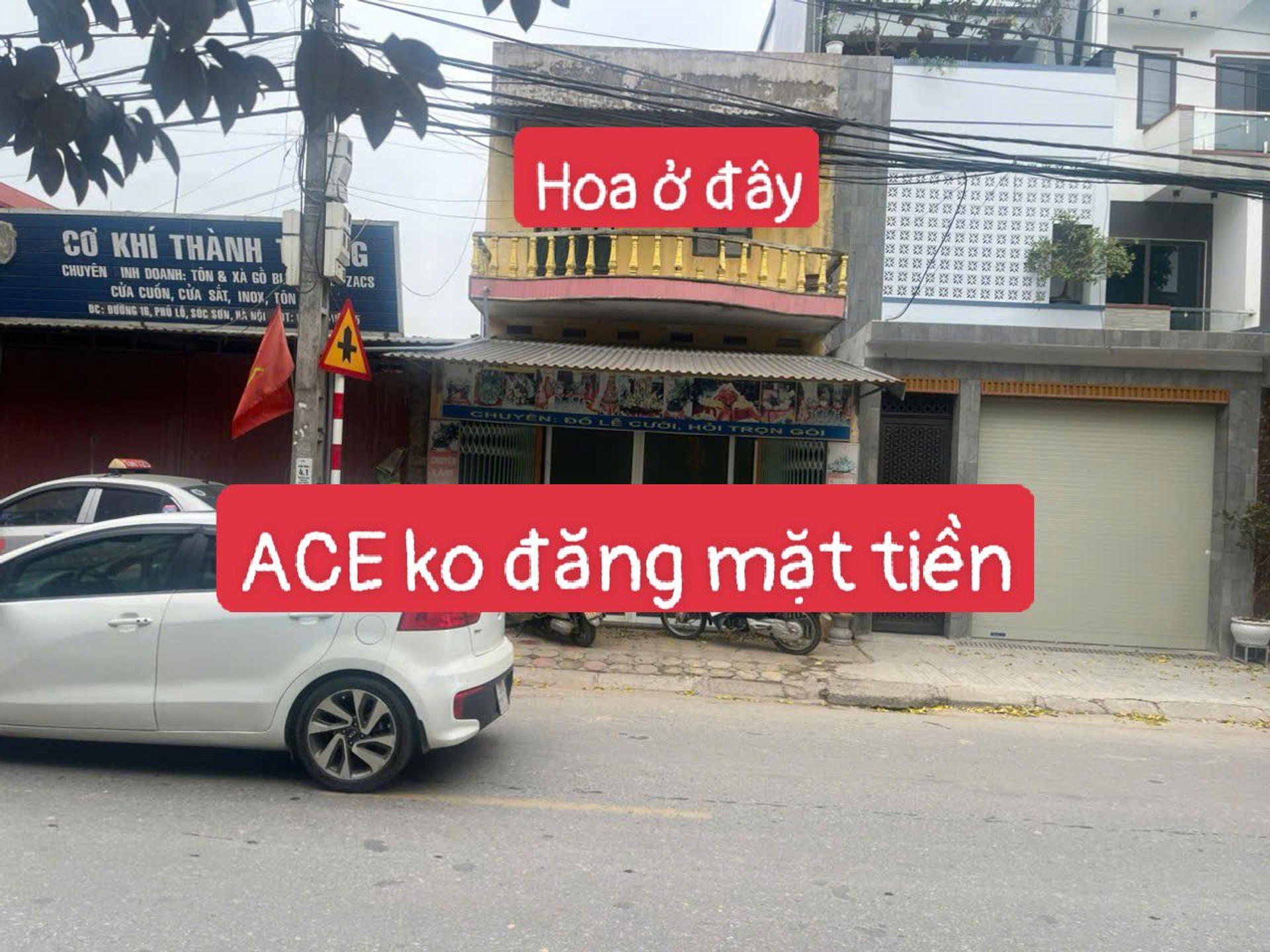 Bán nhà mặt phố 2 tầng tại Phù Lỗ, Sóc Sơn, mặt tiền 5m, tiện kinh doanh