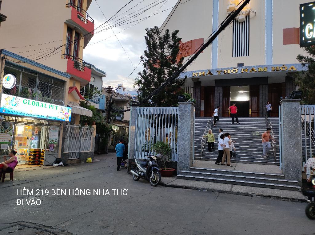 Bán nhà riêng 2 tầng diện tích 35m² tại phường Đất Thánh, hướng Đông Nam, giá 5.25 tỷ