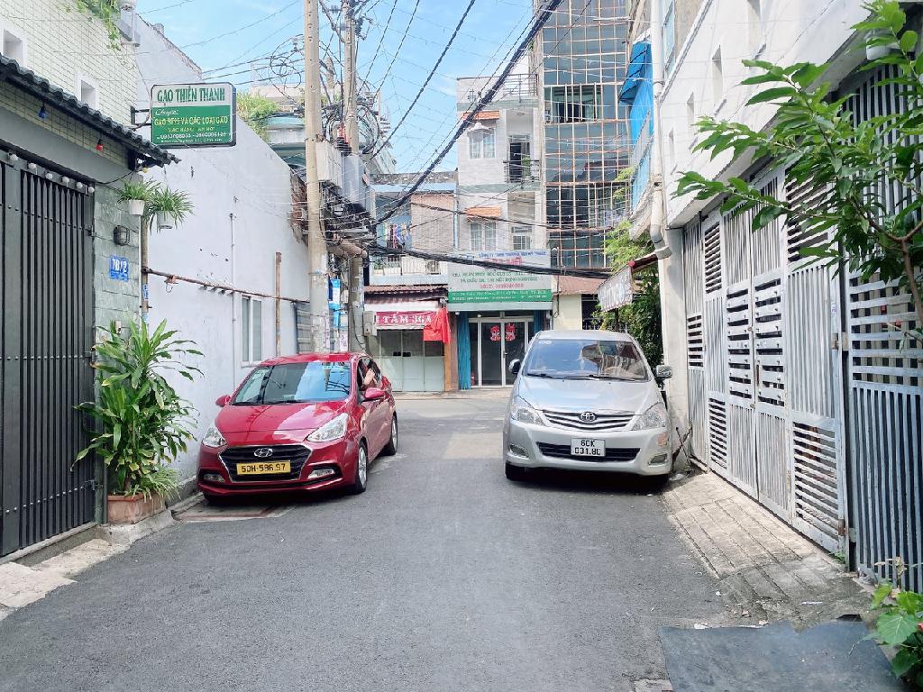 Nhà 4 tầng Khu Bàu Cát, 5x19m, hẻm xe hơi 5m
