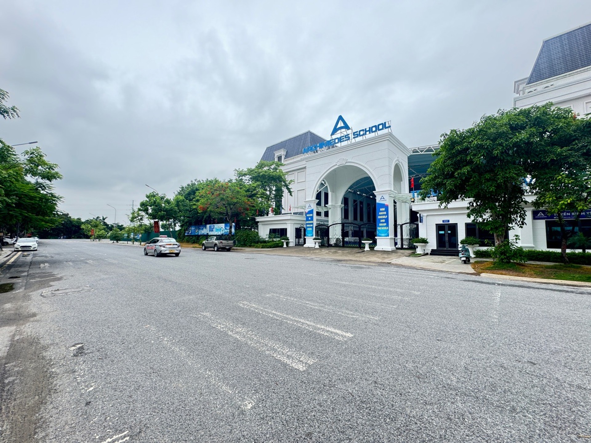 🌺TRỤC CHÍNH KINH DOANH - ĐƯỜNG THÔNG OTO TRÁNH - ĐI BỘ RA TRƯỜNG QUỐC TẾ TIMEWAY, ARCHIMEDES