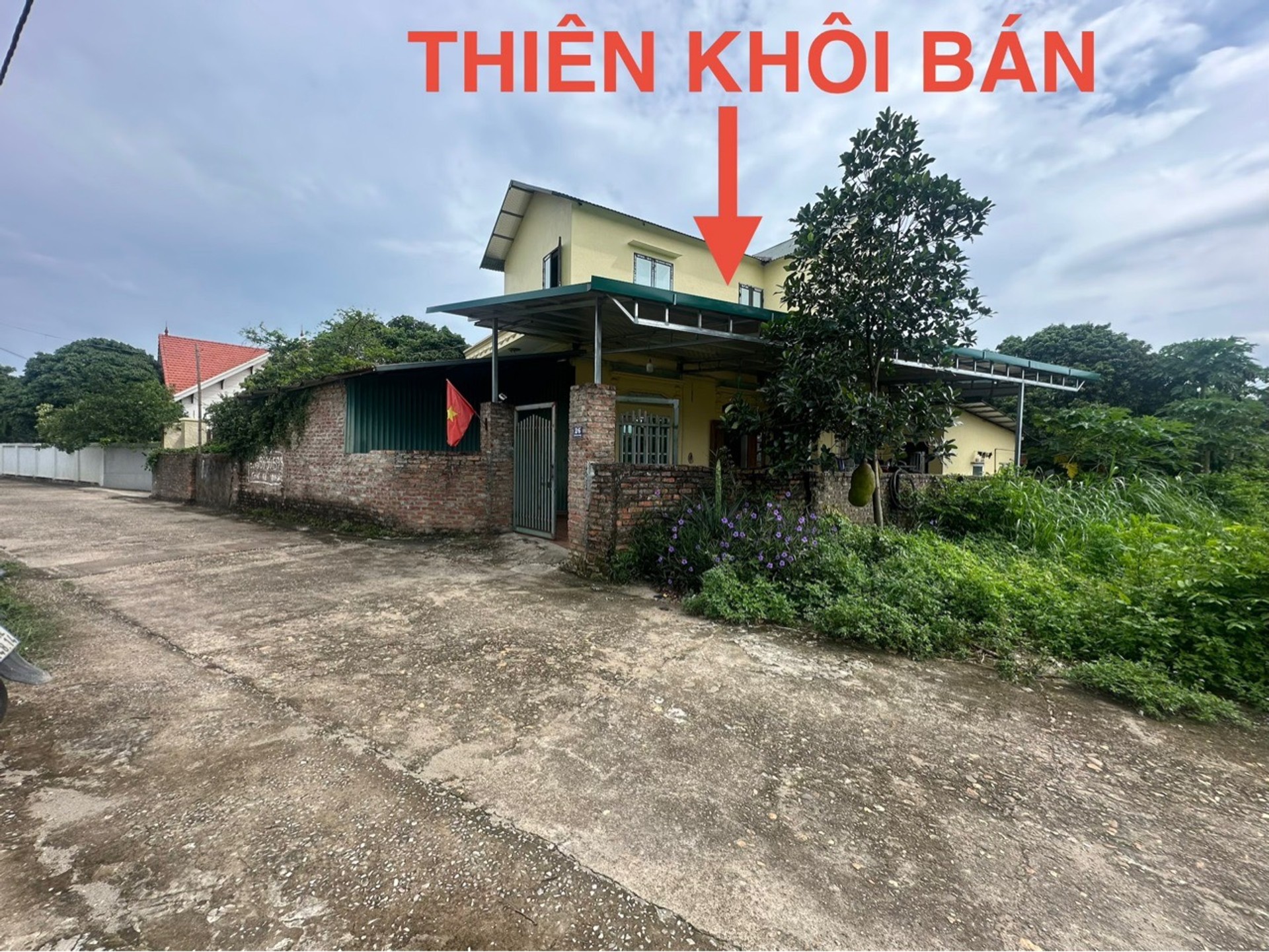Bán đất 1063m2 tại Sóc Sơn hướng Tây Nam mặt tiền 18m, phù hợp xây biệt thự