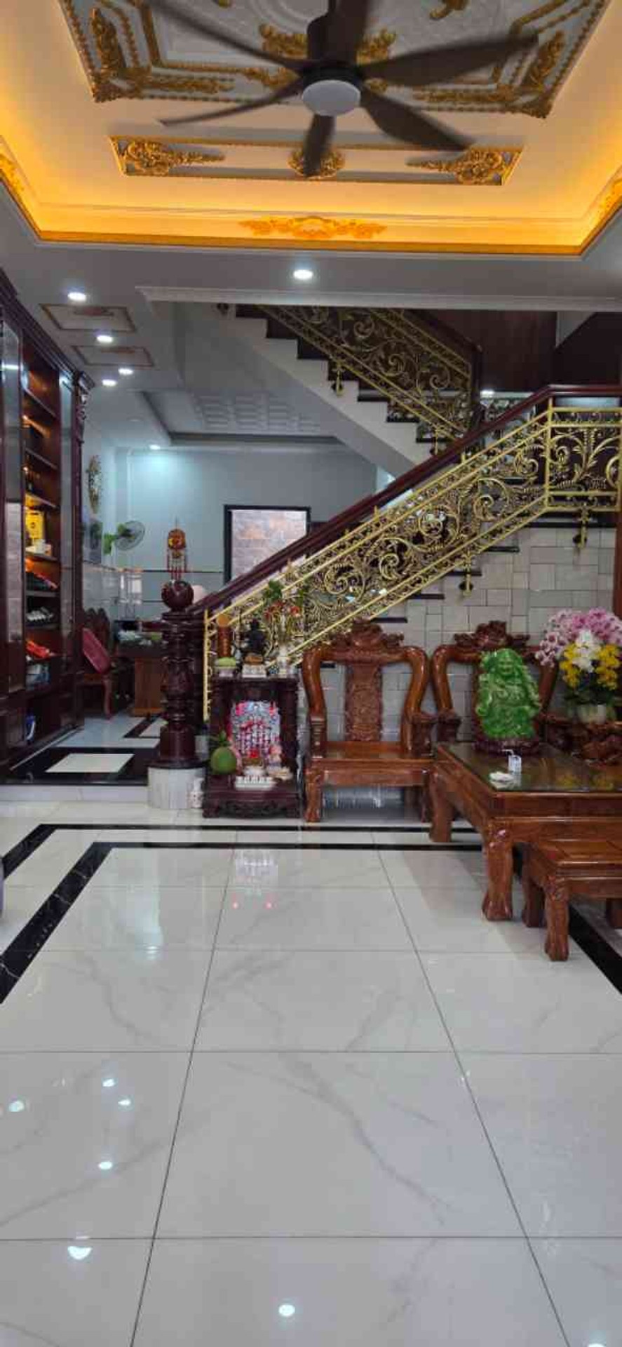 Bán nhà riêng giáp quận Tân Phú, 4 tầng kiên cố, mặt tiền 6m, diện tích 102m²