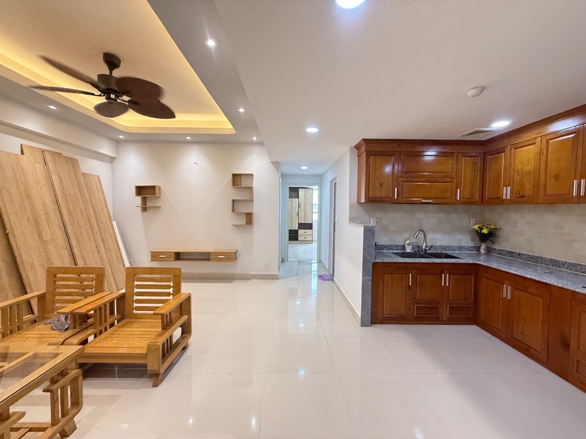 Chung cư mini 2 phòng ngủ, tiện nghi đầy đủ tại trung tâm Bình Thạnh