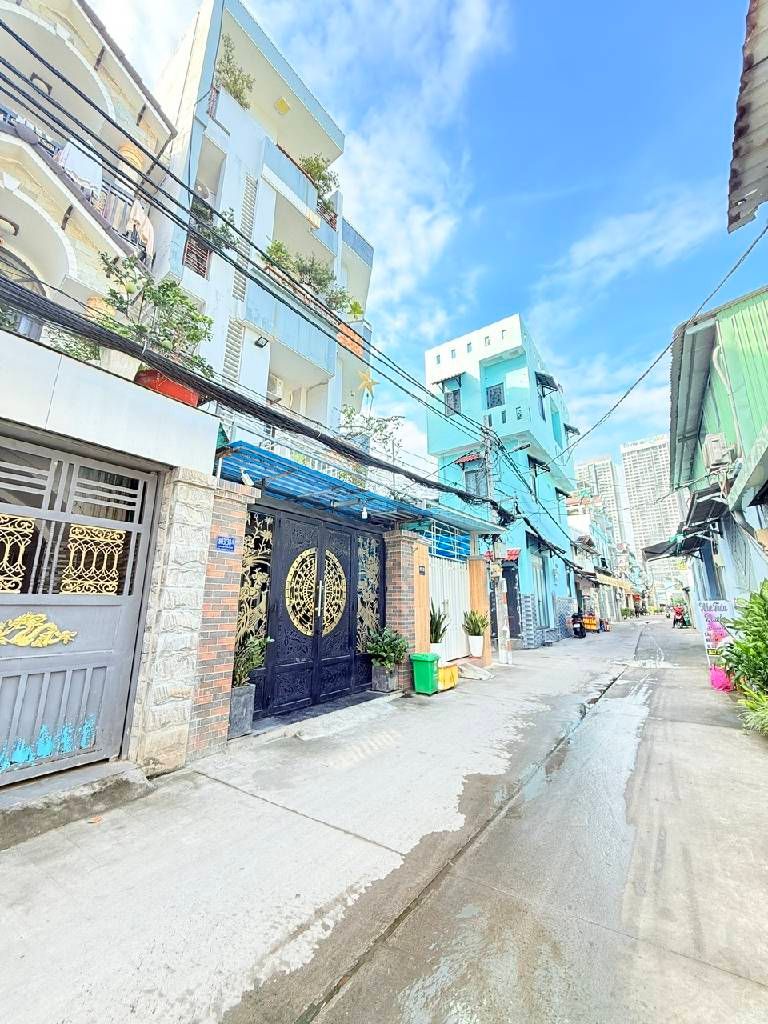 Bán nhà riêng 4 tầng 4 phòng ngủ tại Phú Thuận Quận 7, 61m2