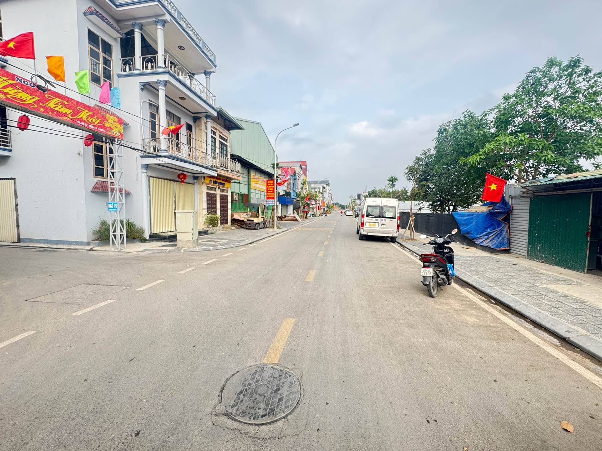 🌺ĐÓN ĐẦU DỰ ÁN KĐT THĂNG LONG URBAN CITY - LÔ GÓC SẴN NHÀ CẤP 4 ĐANG KINH DOANH NHỎ - ĐƯỜNG THÔNG