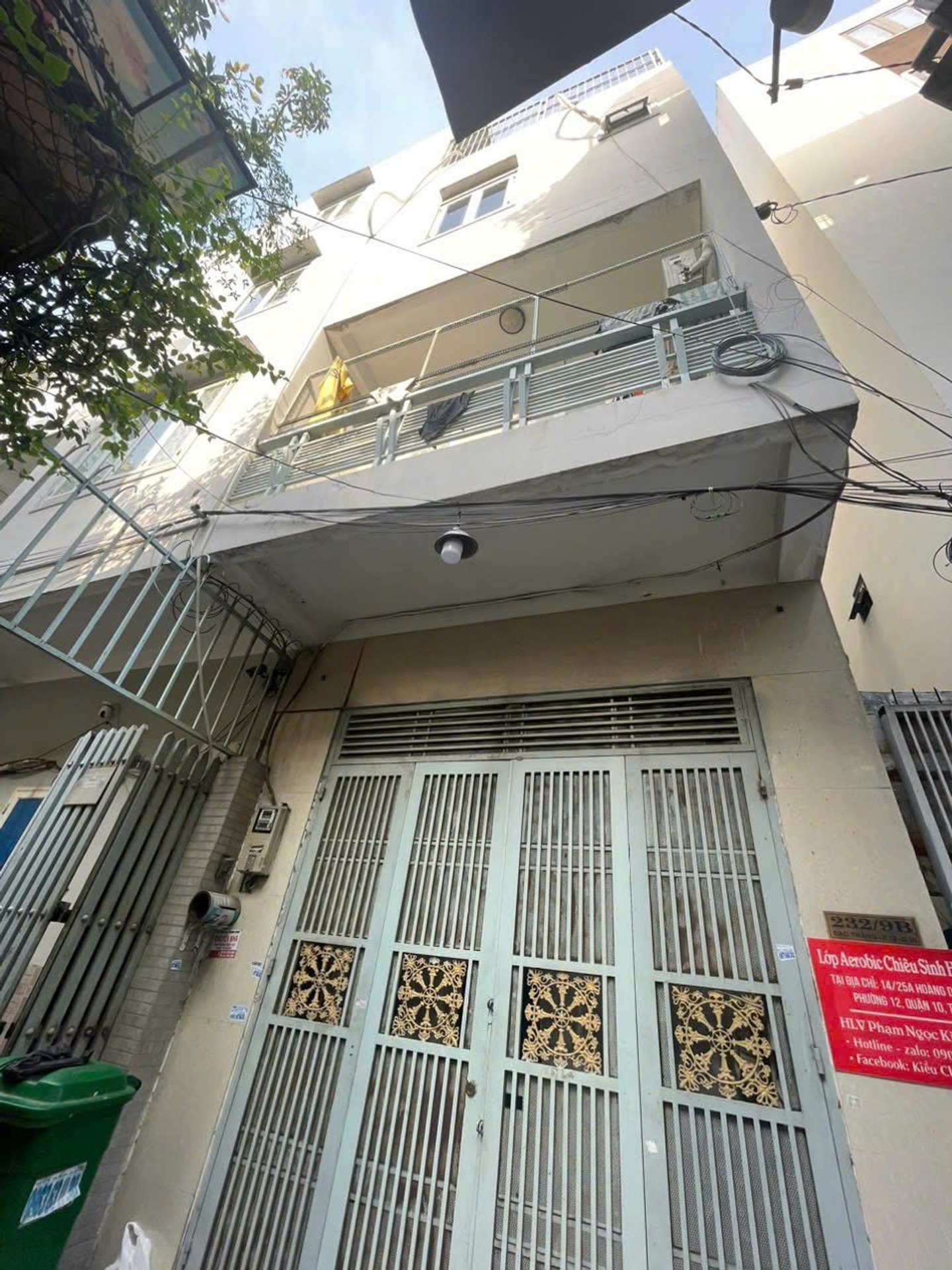 Nhà 4 tầng đầu tư đỉnh tại Cao Thắng, thu nhập cho thuê cực ổn