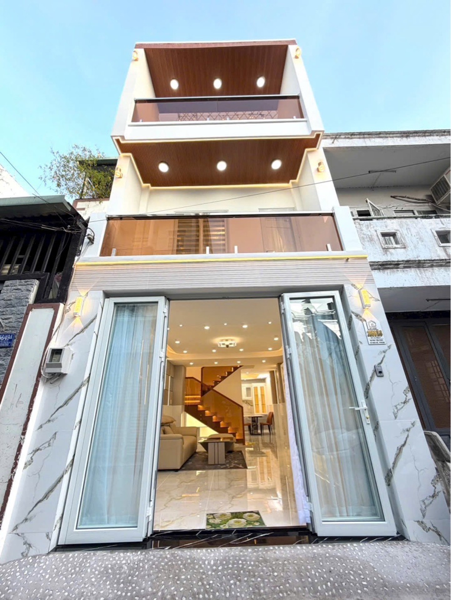 Nhà 3 tầng 3PN hẻm Huỳnh Tấn Phát, Nhà Bè, giá chỉ 3,9 tỷ