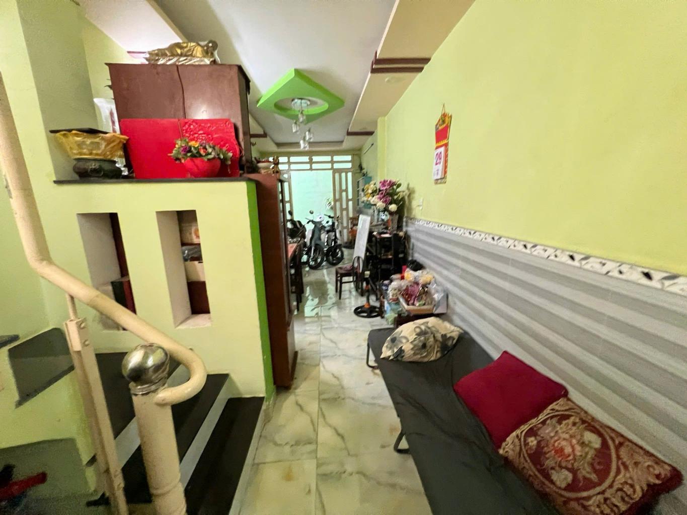 Bán nhà riêng hẻm xe hơi Nguyễn Thị Tần, Quận 8, 58.6m2, 2 phòng ngủ. Giá 6 tỷ